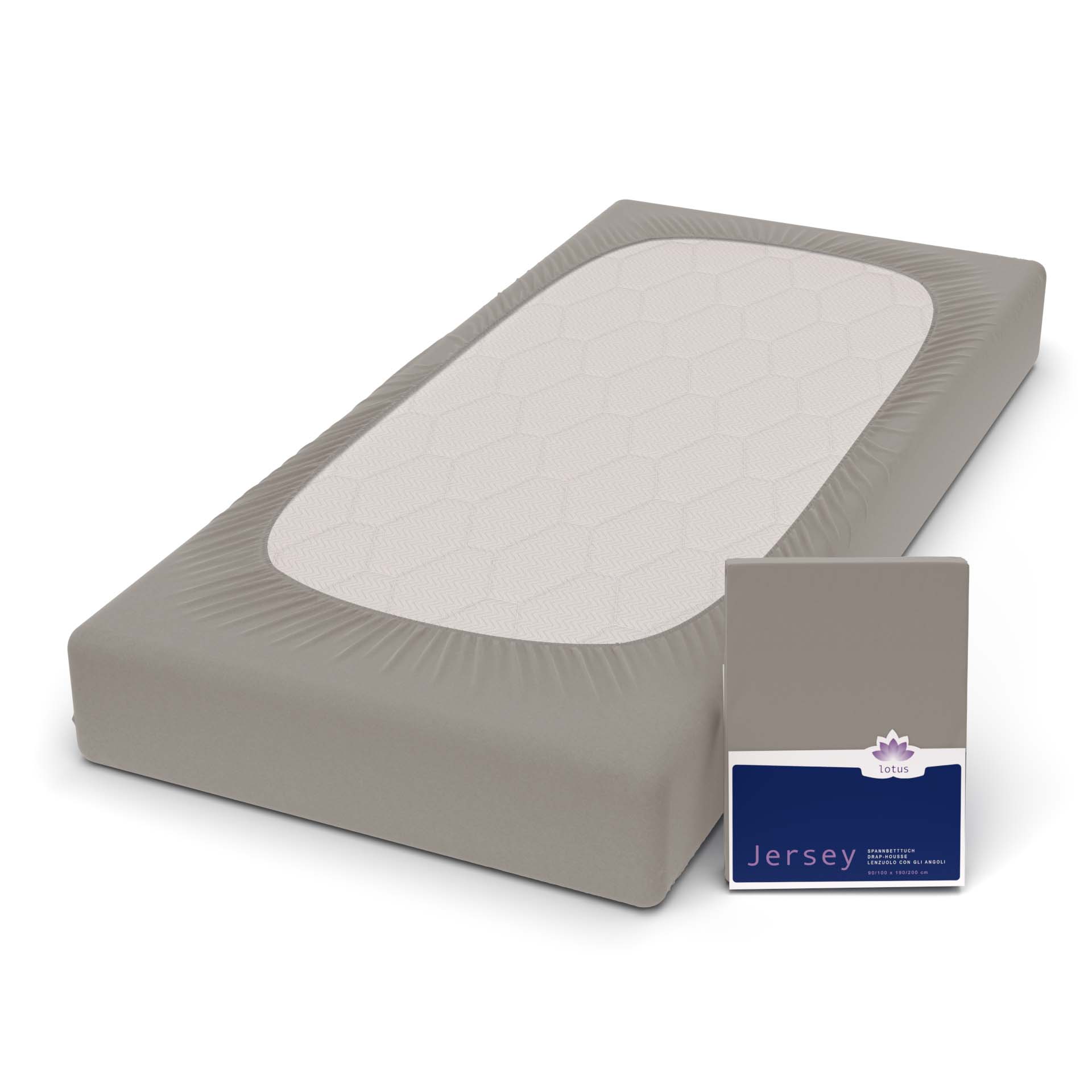 Lotus Jersey fitted sheet Comfort