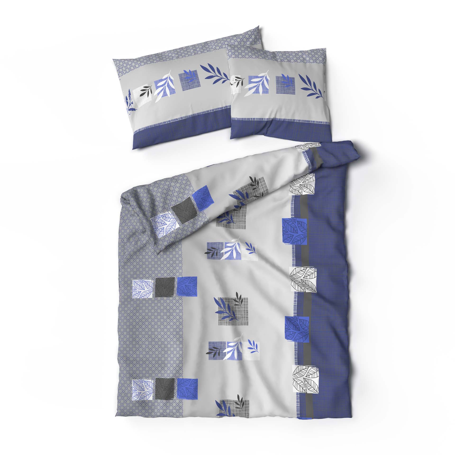 Lotus bed linen Bamboo Xenia blue