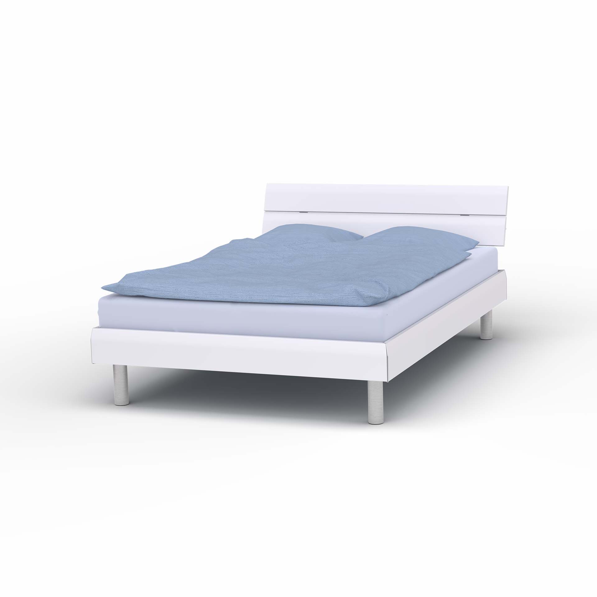 Cadre de lit Softsleep Melody blanc