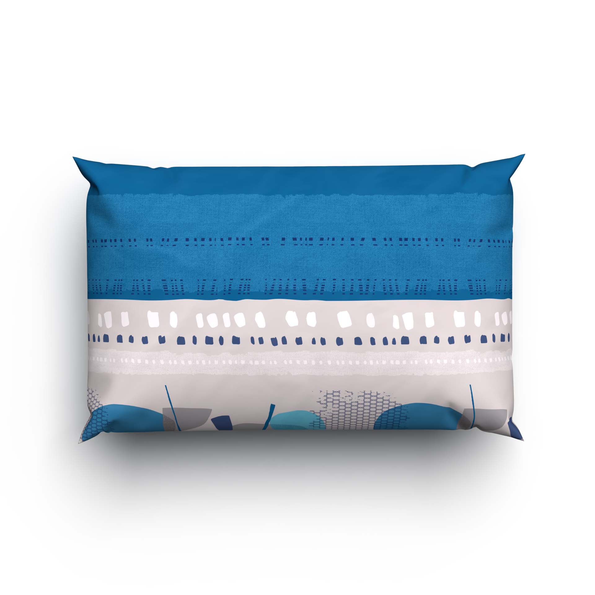 Lotus bed linen Bamboo Tulani blue