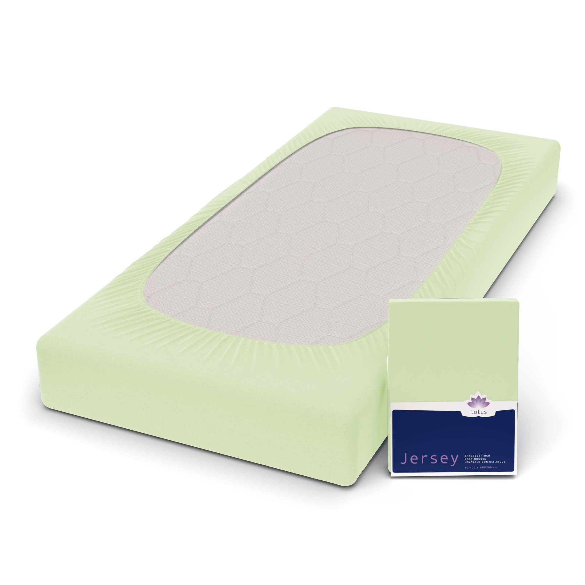 Lotus Jersey fitted sheet Comfort