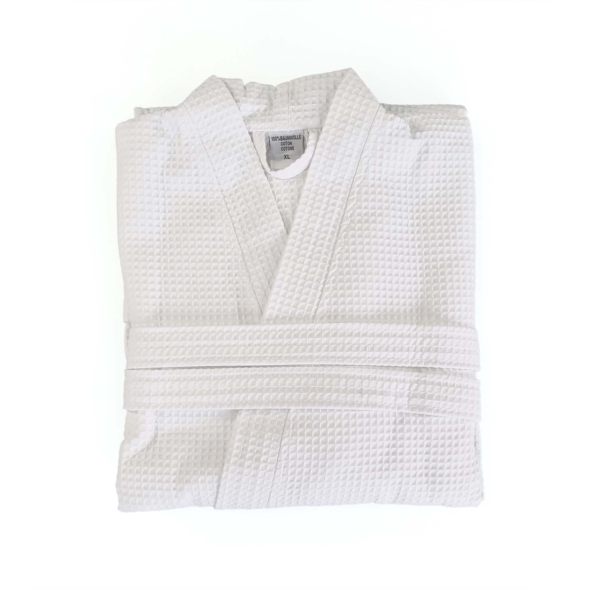 Bademantel Waffel Piqué Kimono