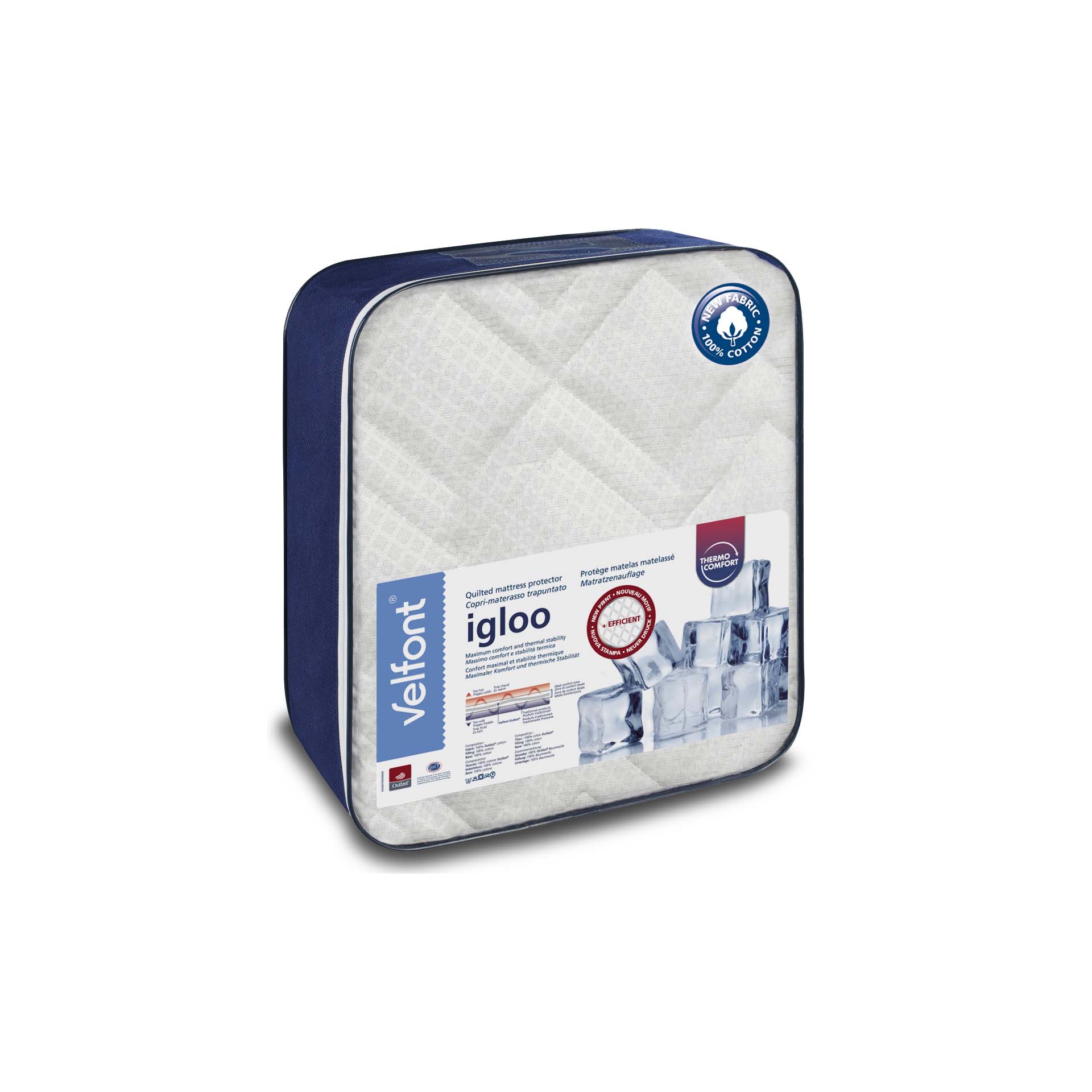 Velfont surmatelas thermorégulateur Igloo