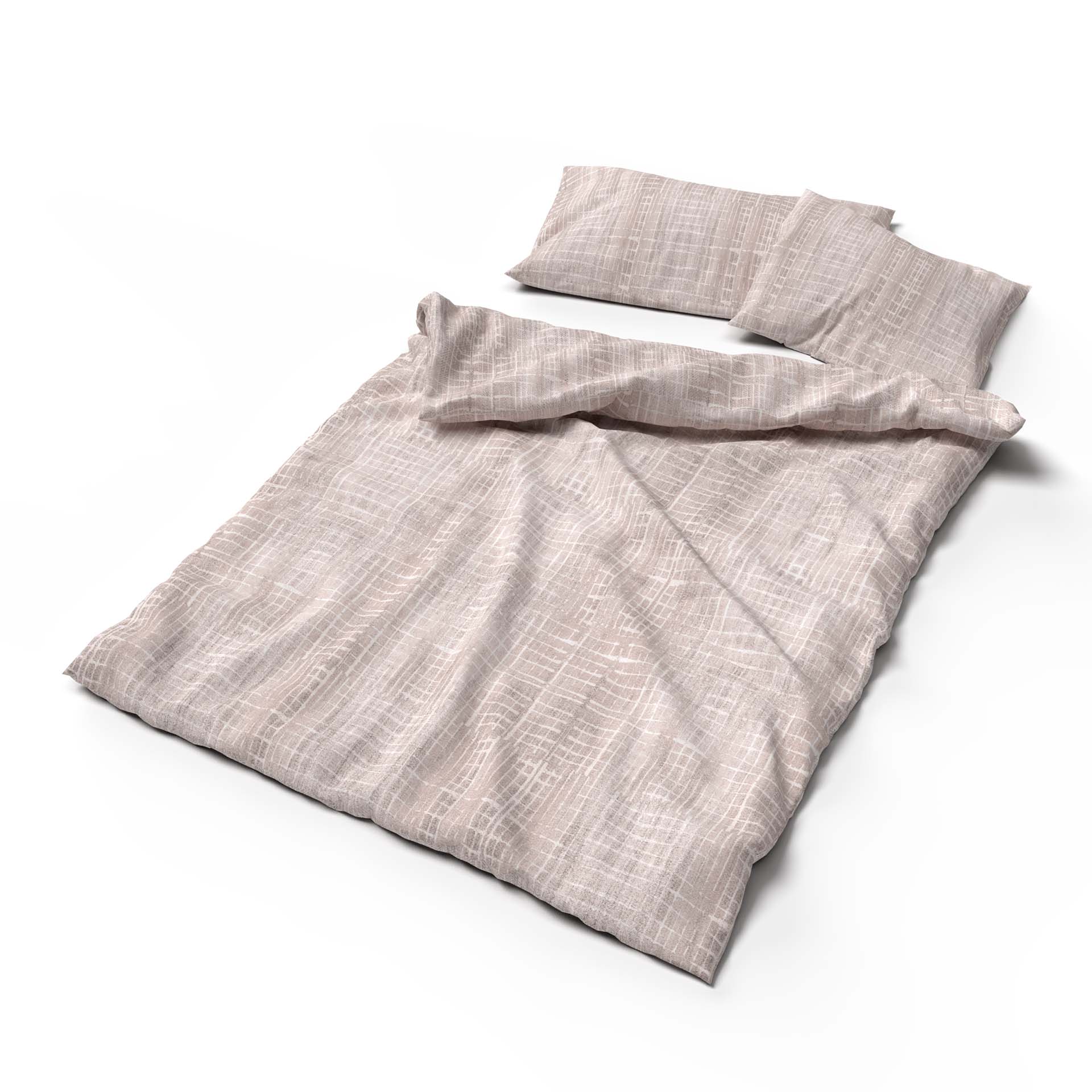 Lotus bed linen Bamboo Skara greige Dekoration für Zuhause, Leinen, Tasche, Kissen