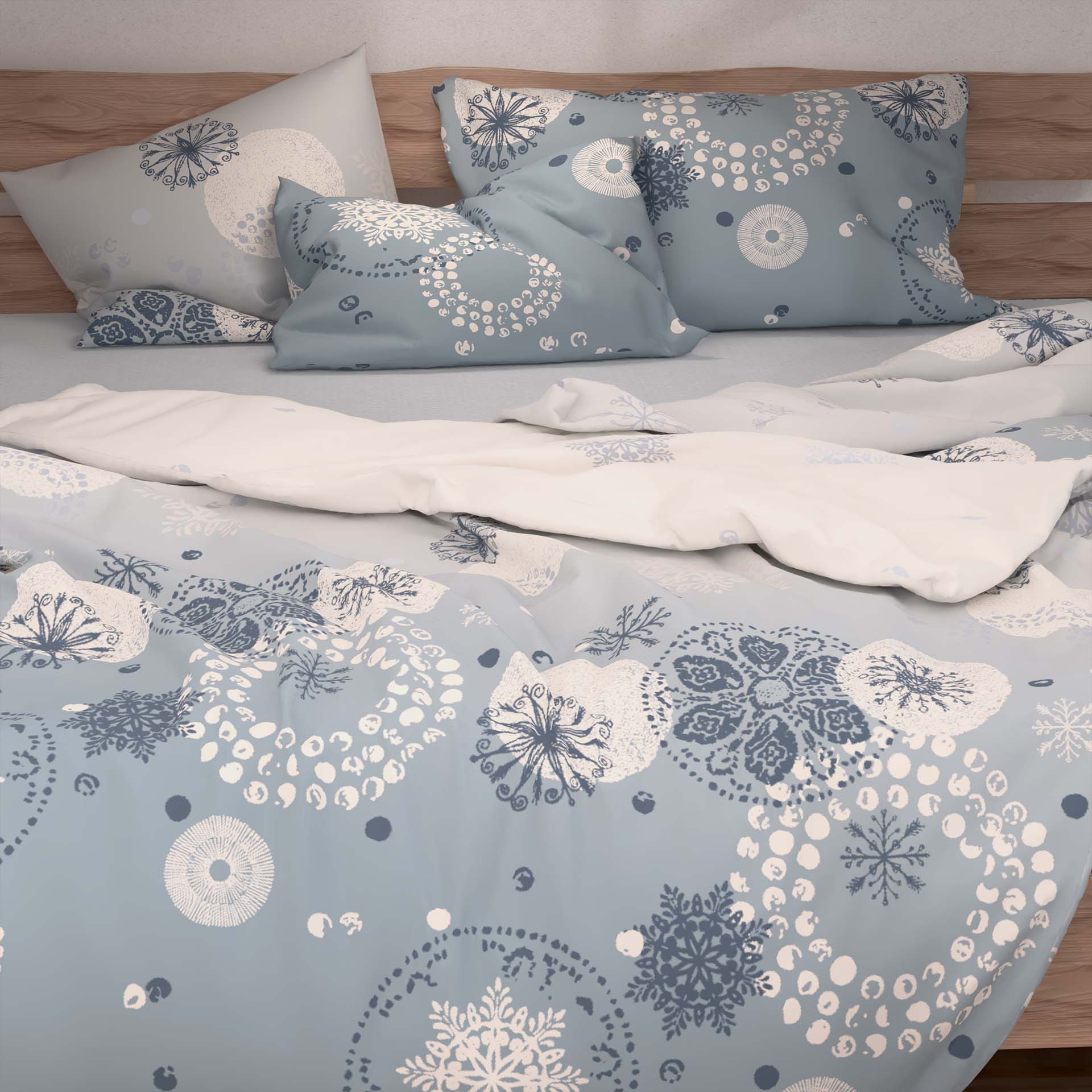 Lotus bed linen Flannel Nevio