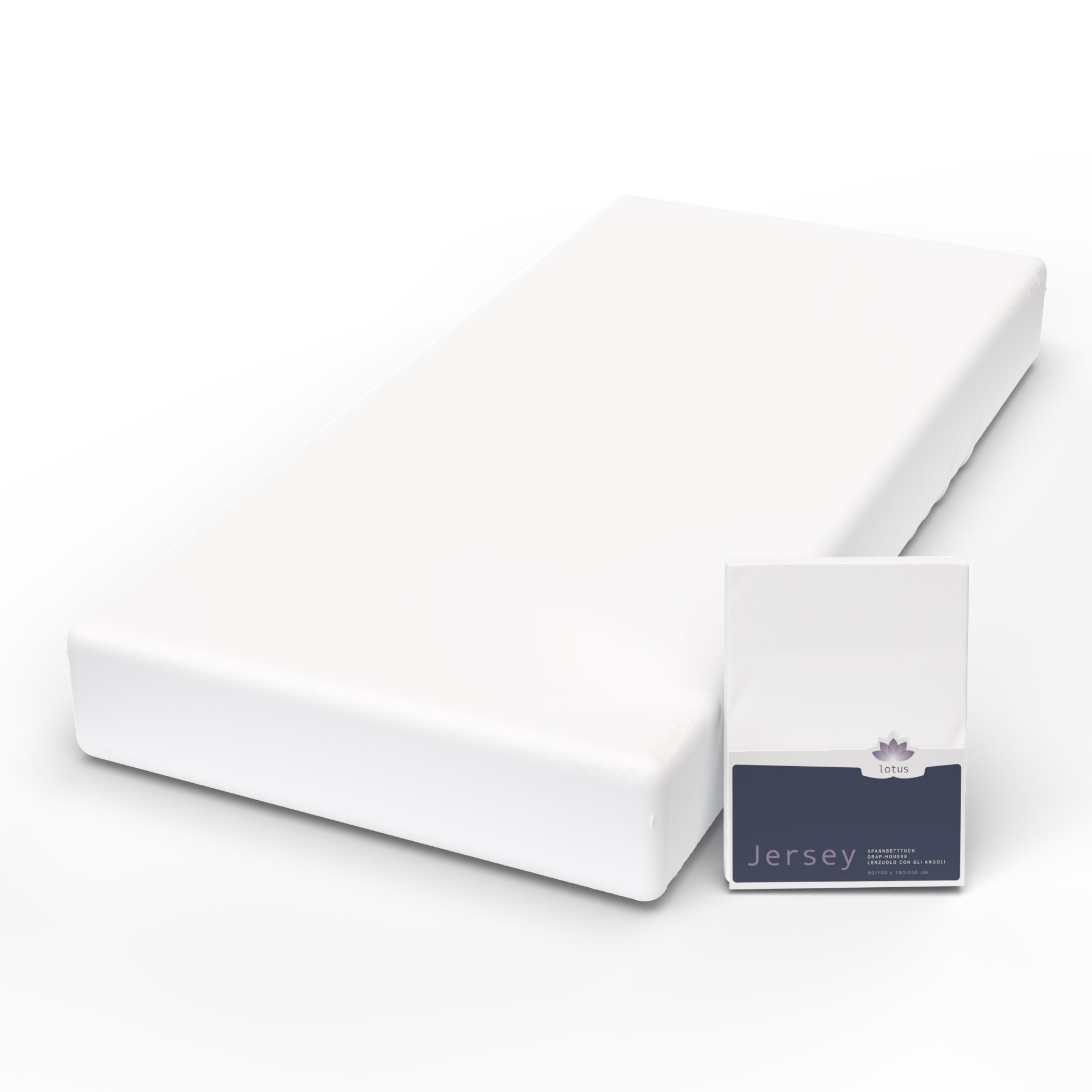 Lotus Jersey fitted sheet Comfort