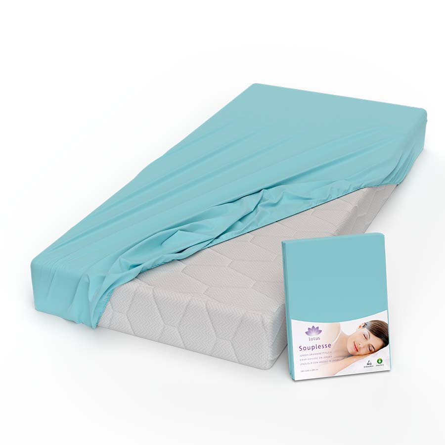 Lotus Jersey Fitted Sheet Souplesse