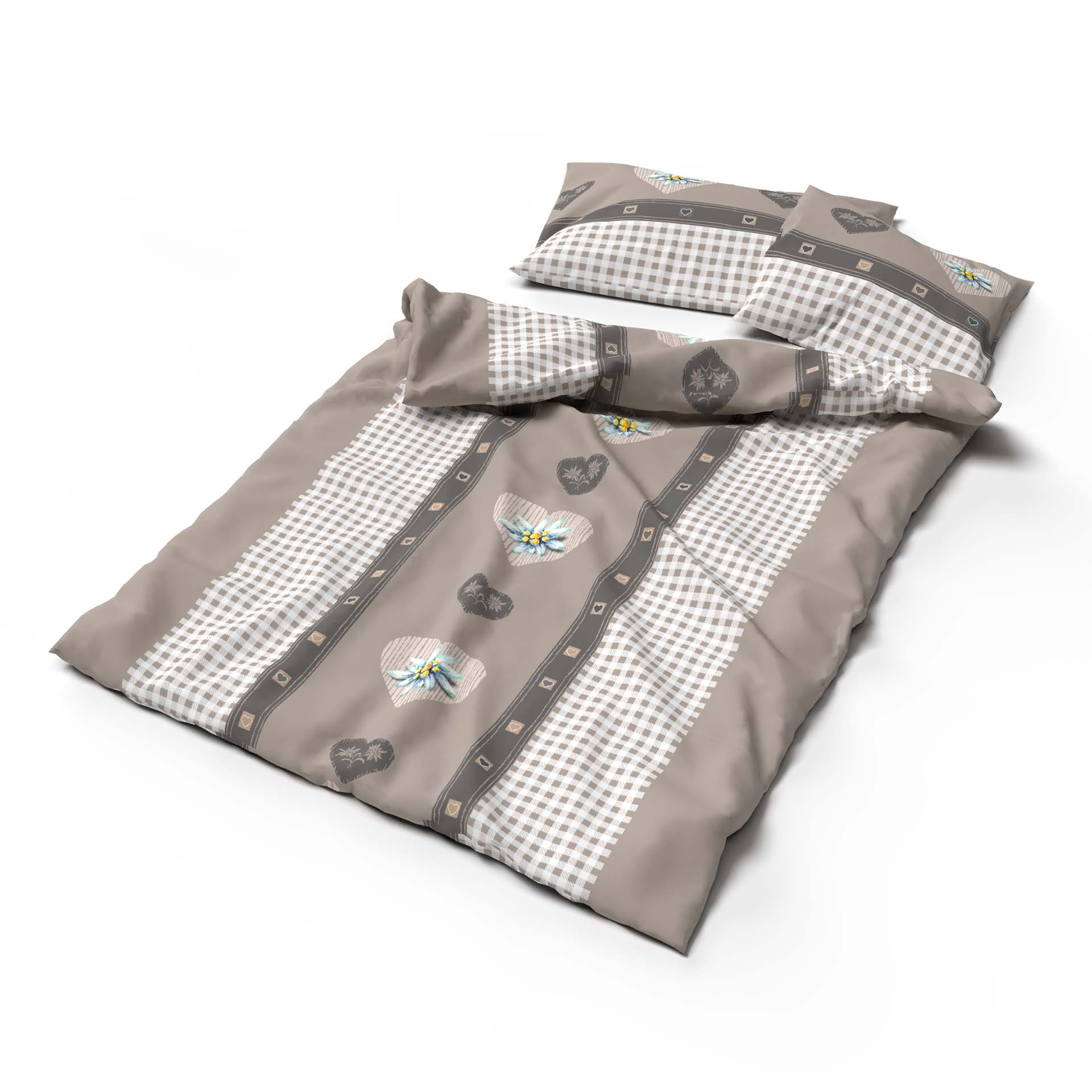 Lotus bed linen Renforcé Fleuron