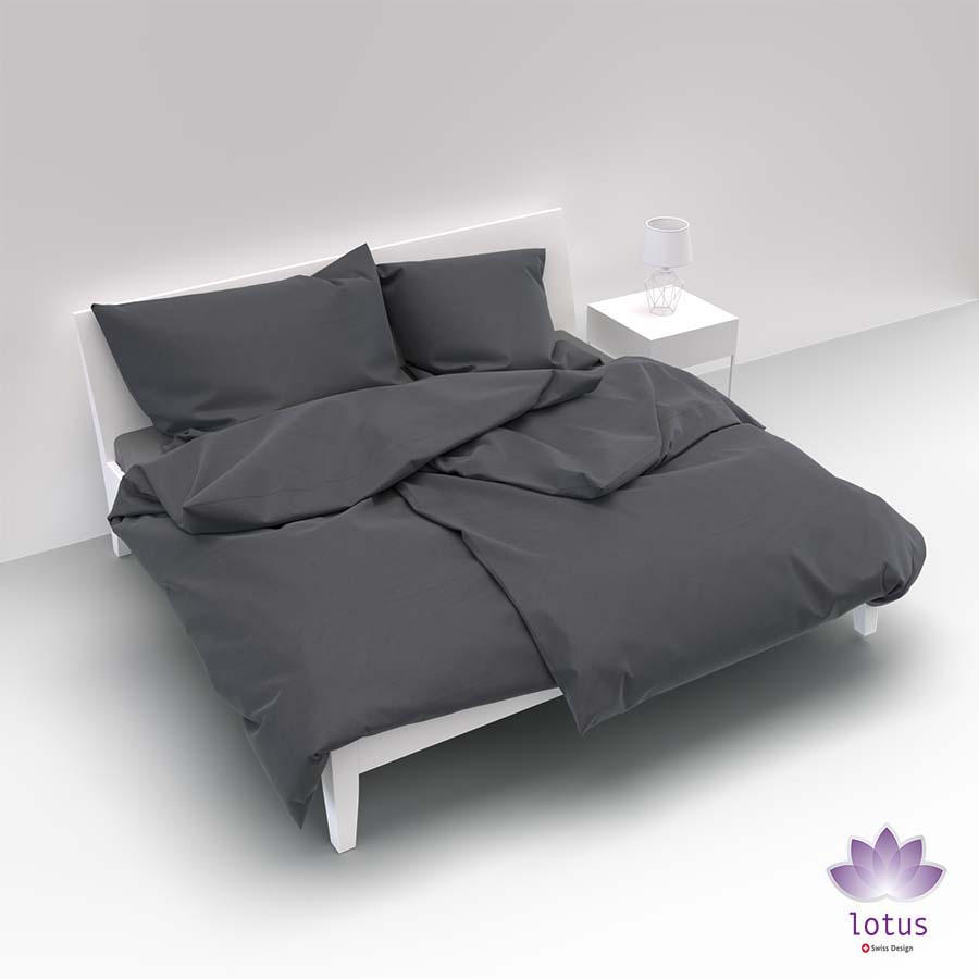 Lotus bed linen Satin uni