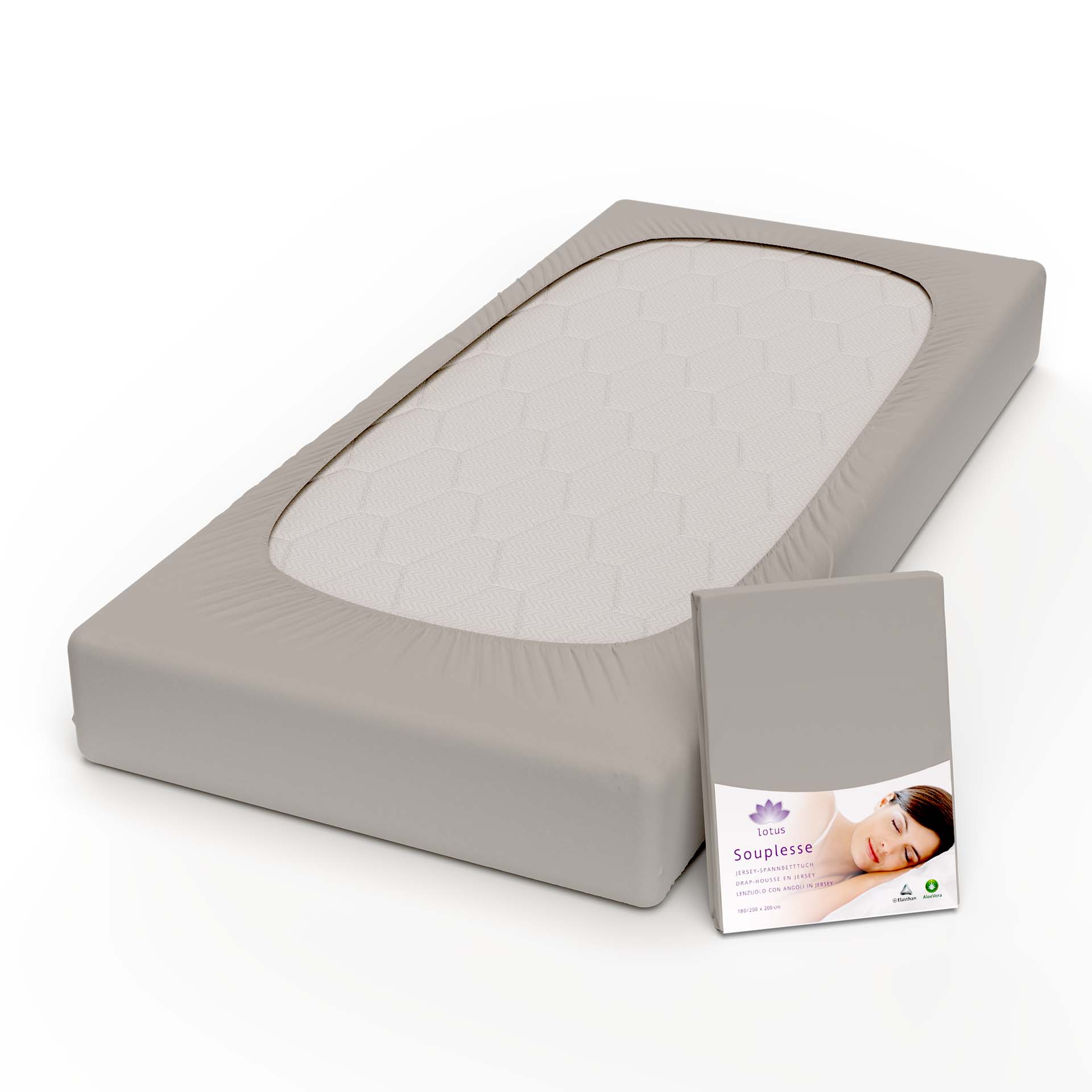 Lotus jersey drap-housse Souplesse