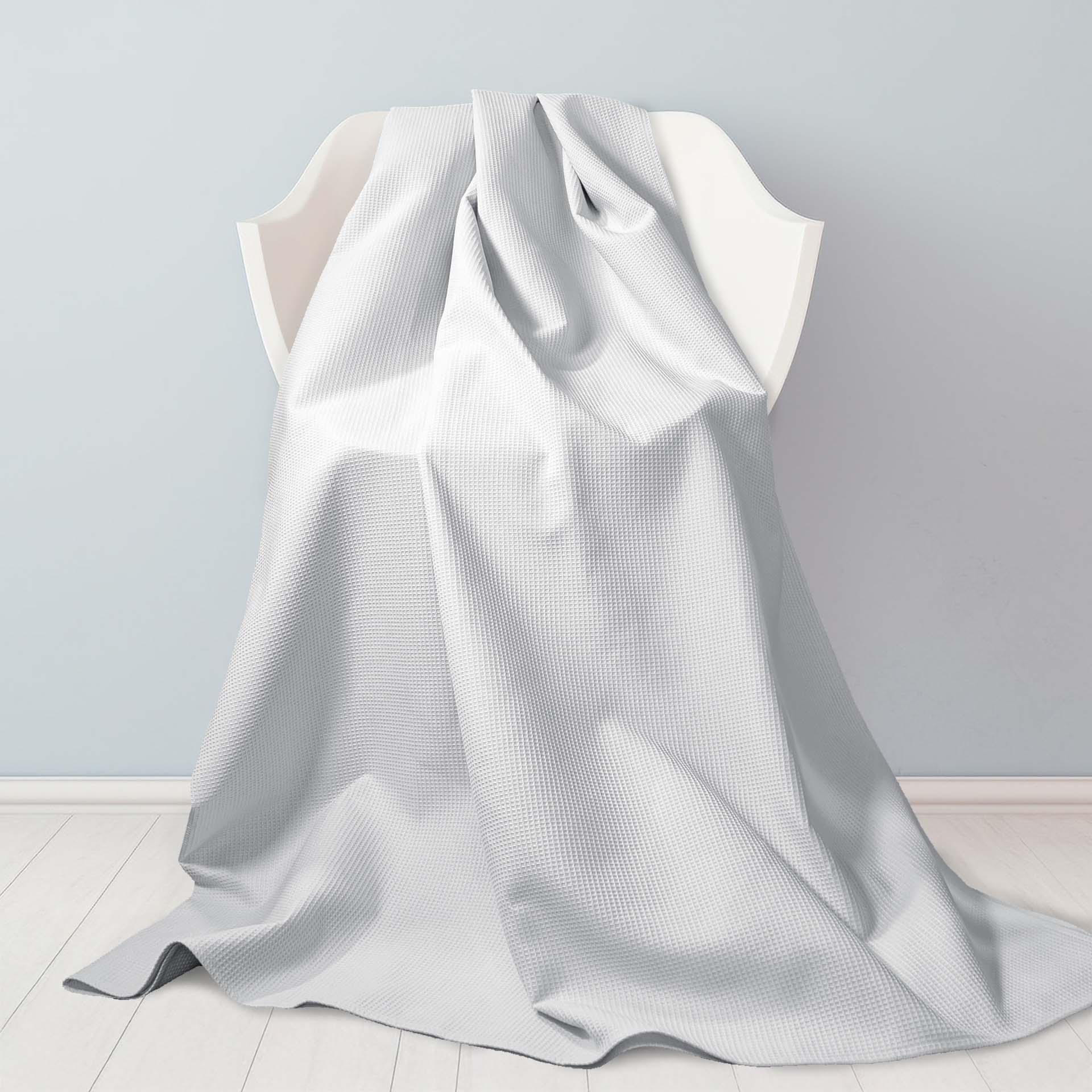 Lotus Sommerdecke aus Waffelpiqué