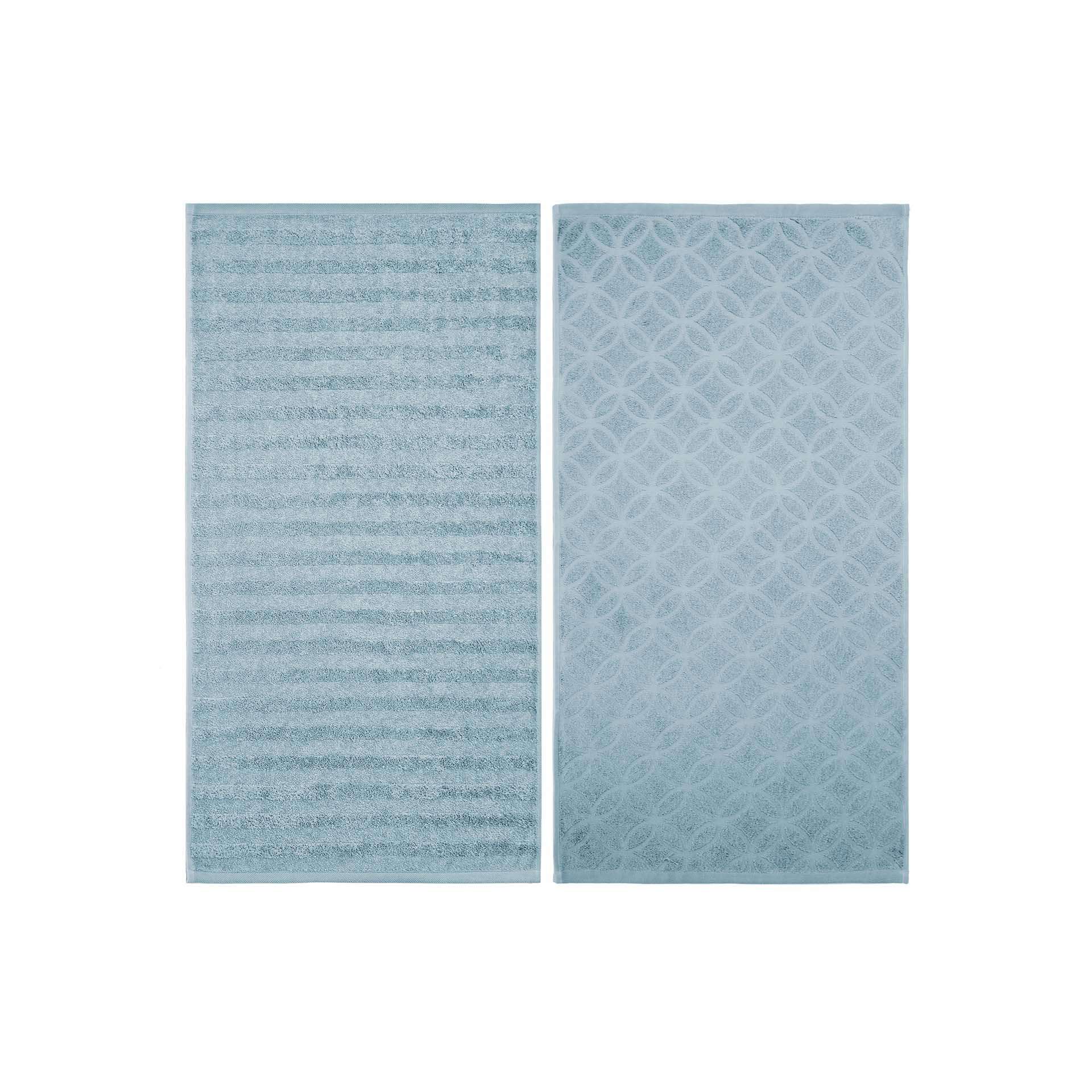 Frottéwäsche 2er Set Handtuch 50x90 cm - Ranura und Vibe