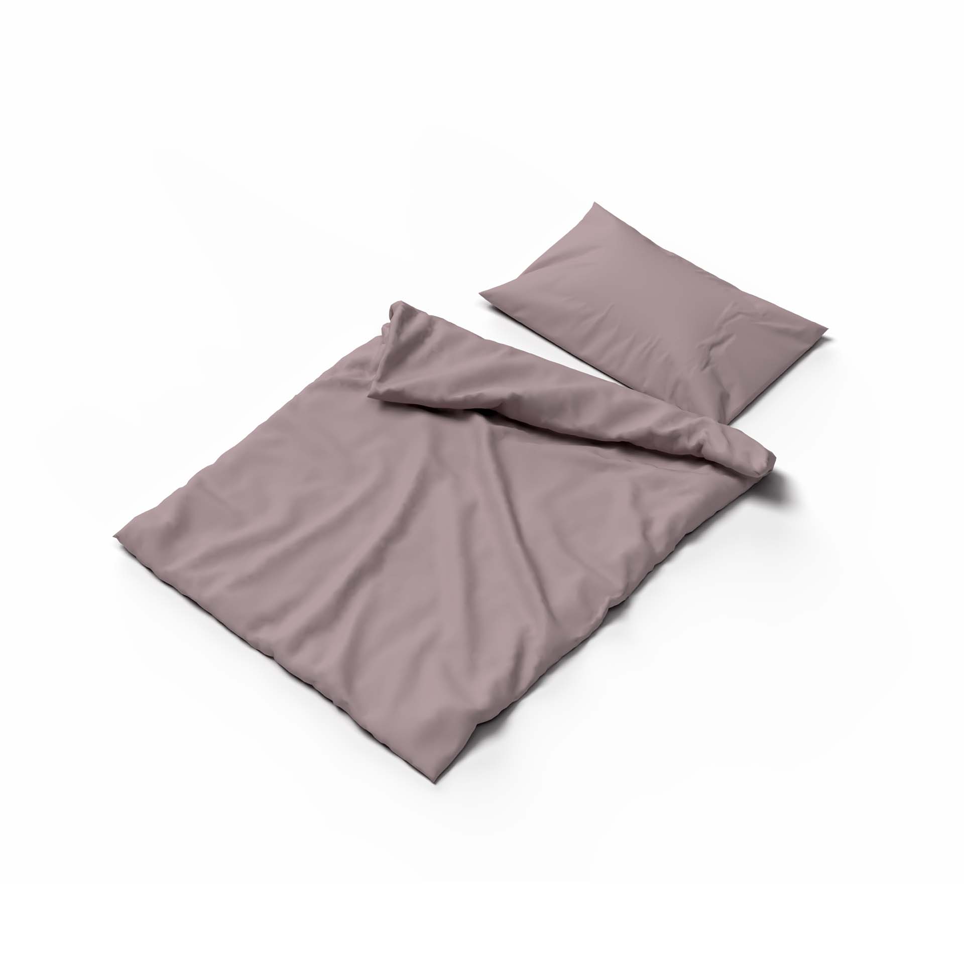 Lotus bed linen kids plain satin