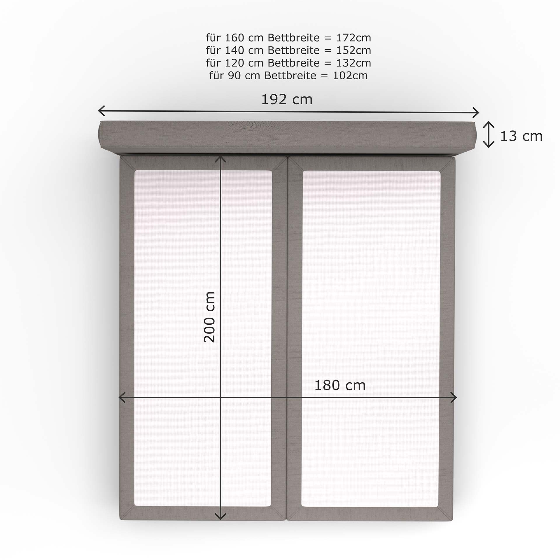 Harson Boxspringbett Boston