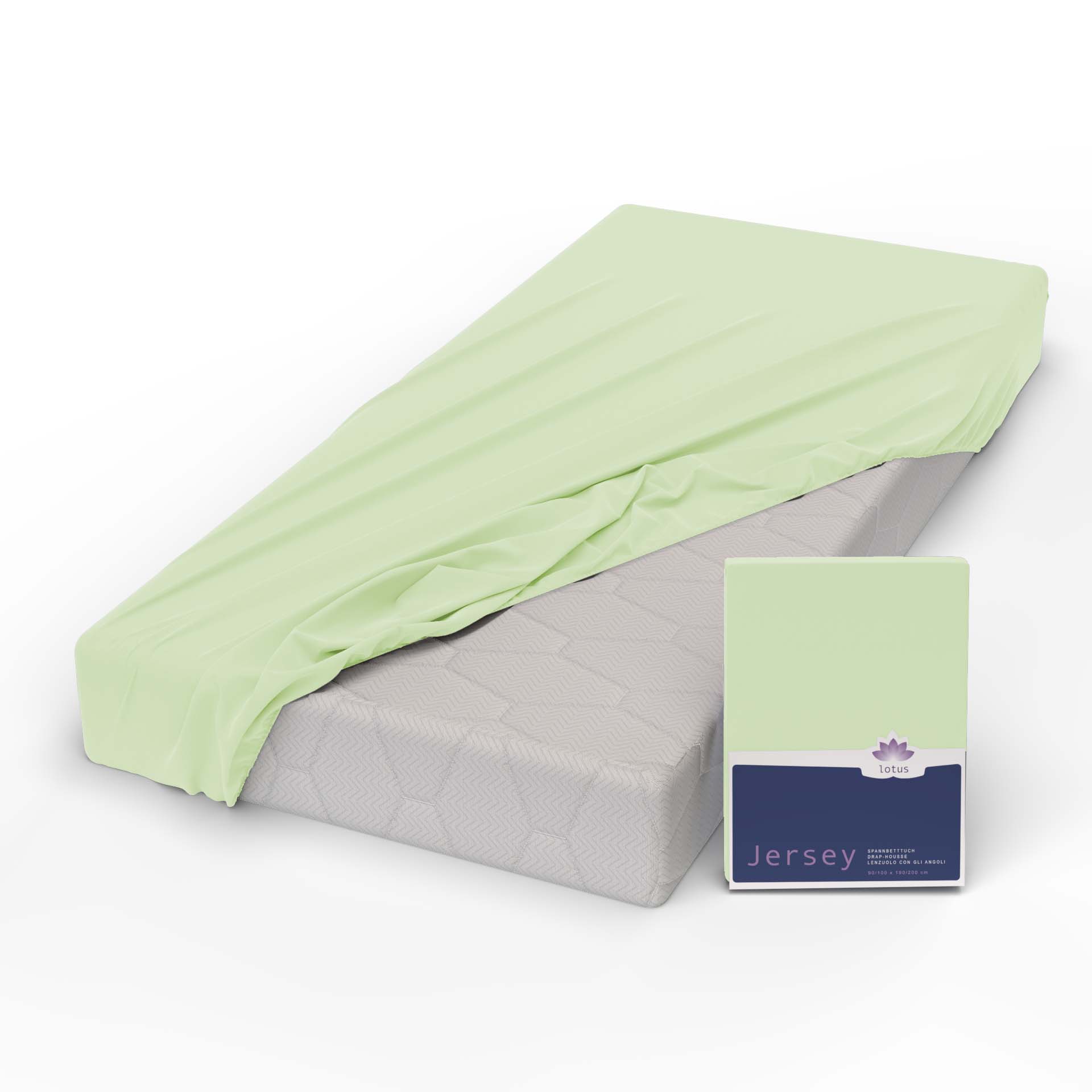 Lotus Jersey fitted sheet Comfort