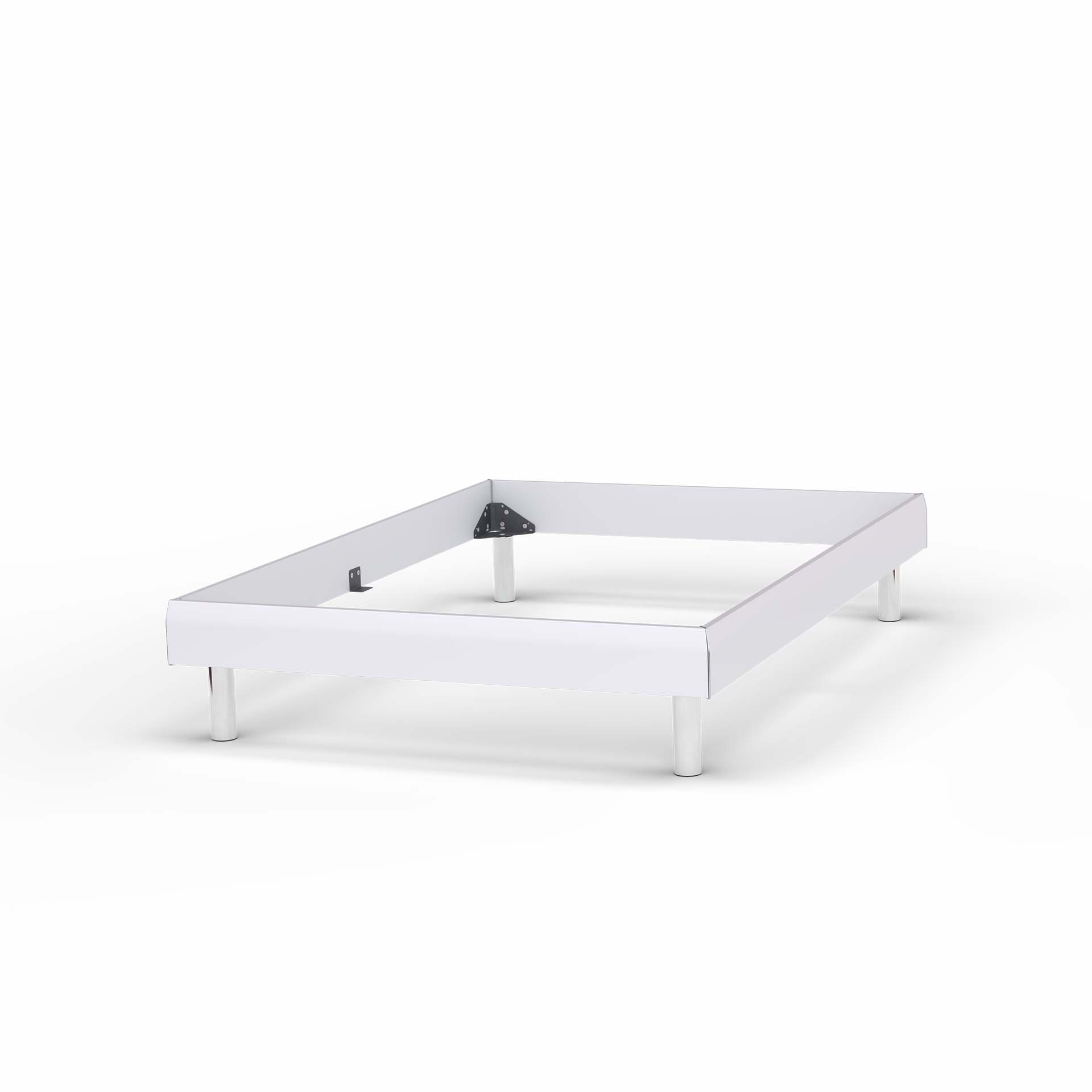 Melody bed frame white
