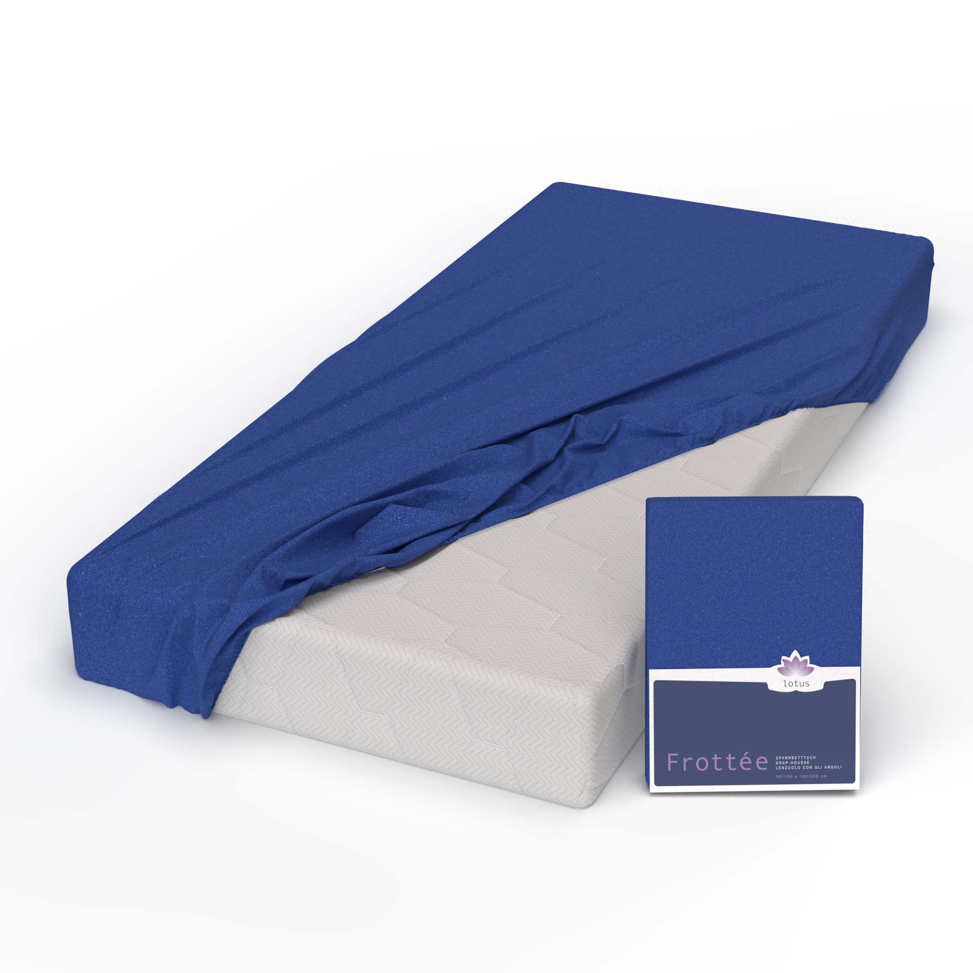 Lotus terry fitted sheet Comfort