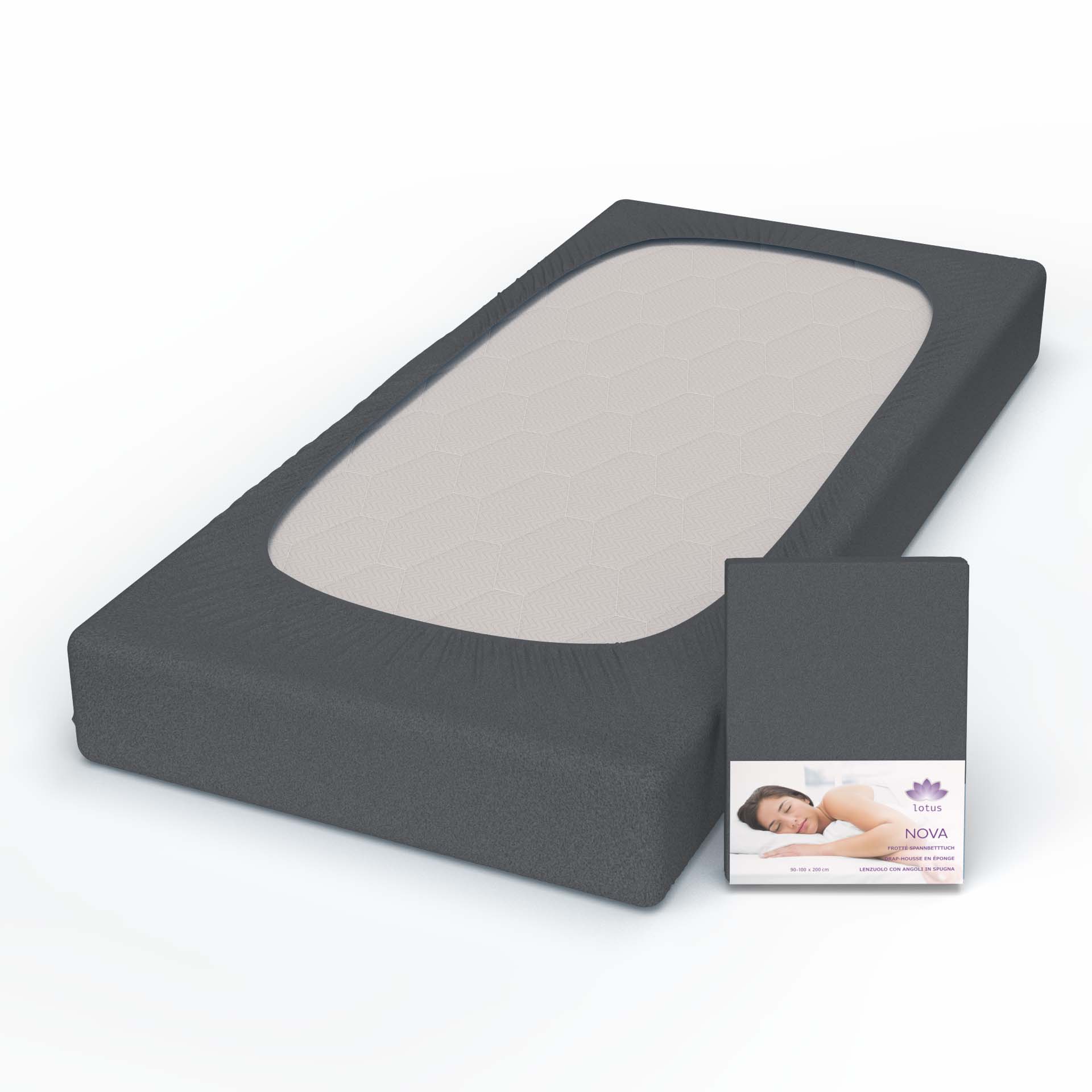 Lotus drap-housse frotté Nova