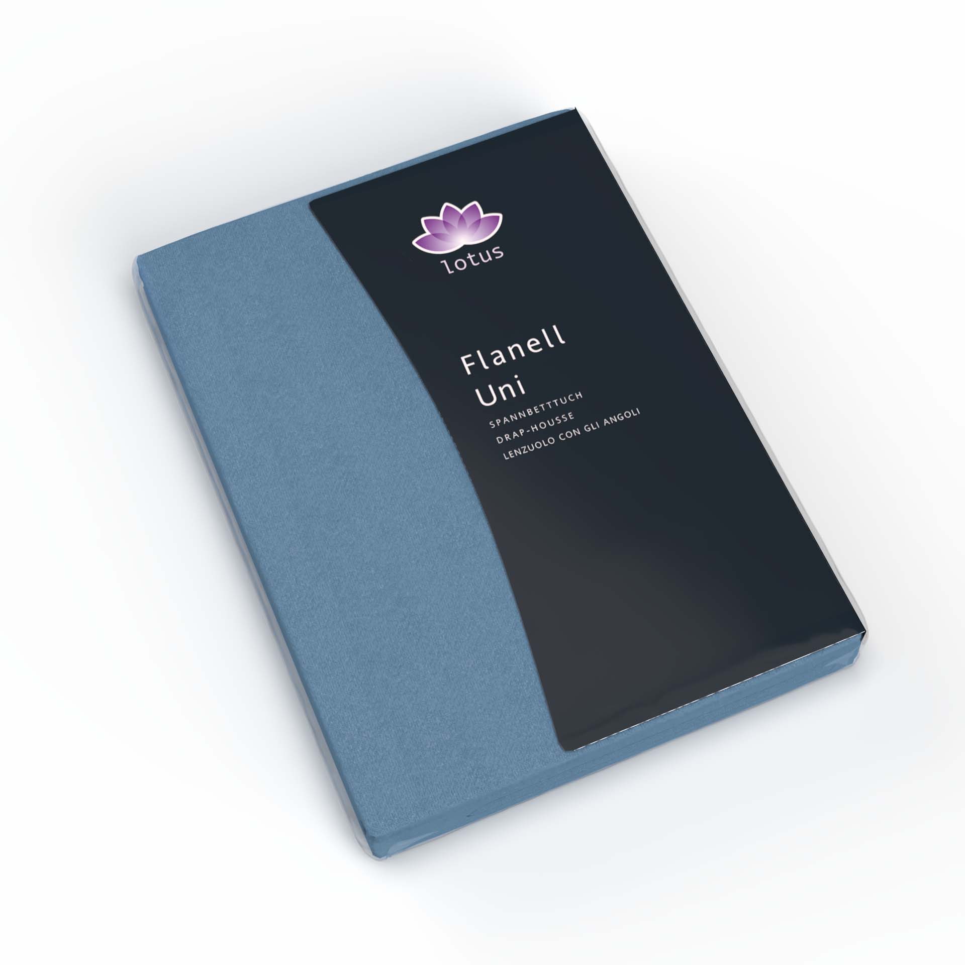 Lotus Flanell Spannbetttuch Lotus Flanell Spannbetttuch