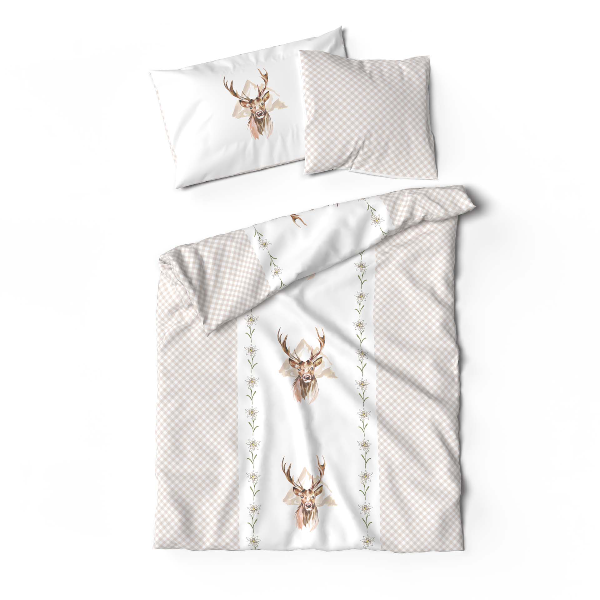 Lotus Création linge de lit satin Andri Lotus Création linge de lit satin Andri