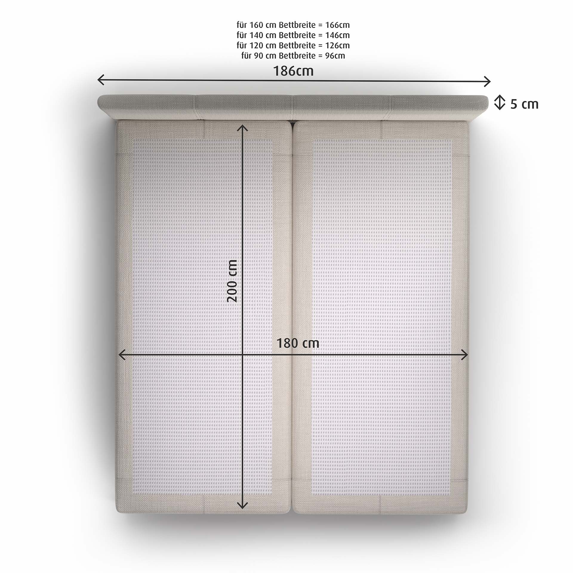 Lit Boxspring Harson Frisco