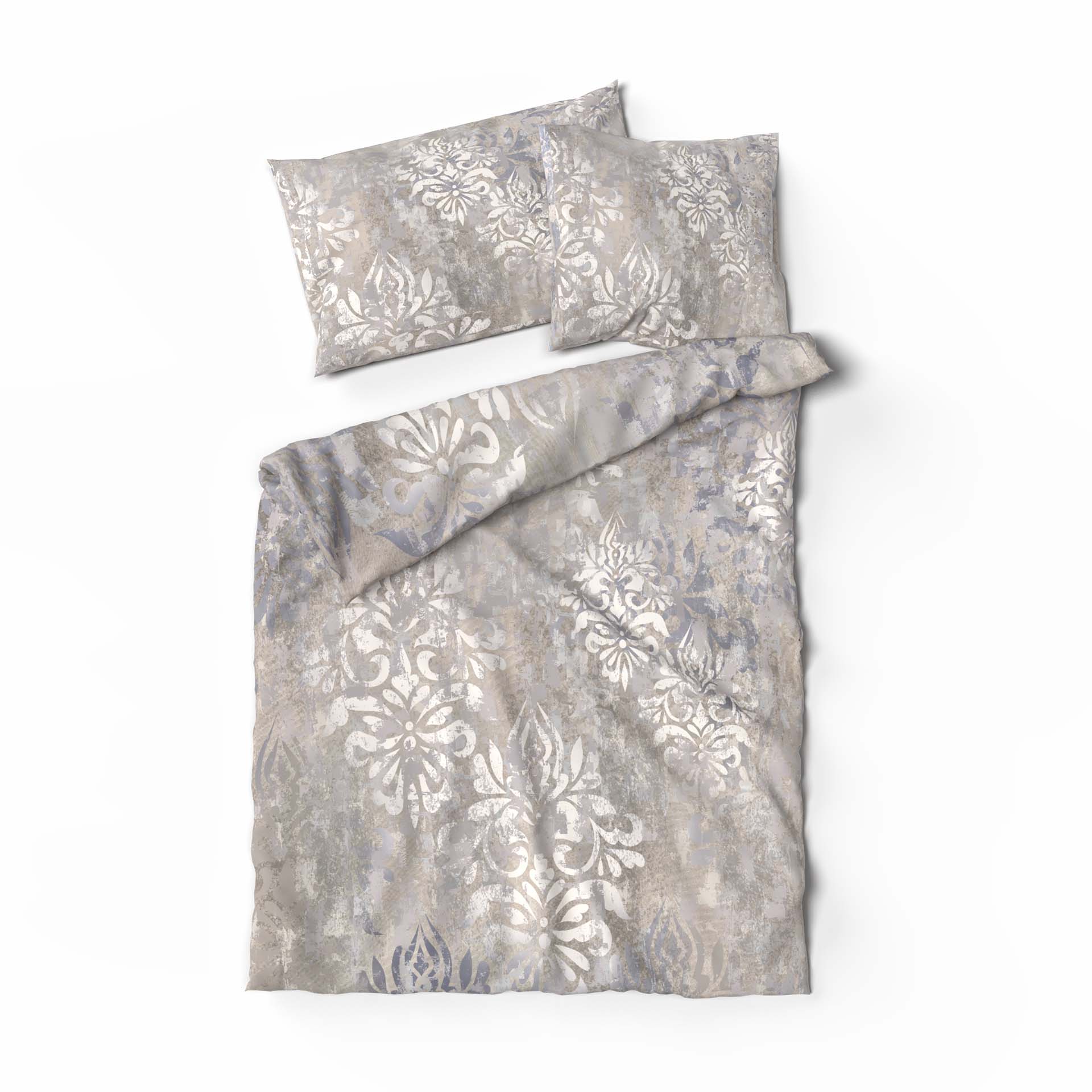 Lotus Création linge de lit satin Frammento