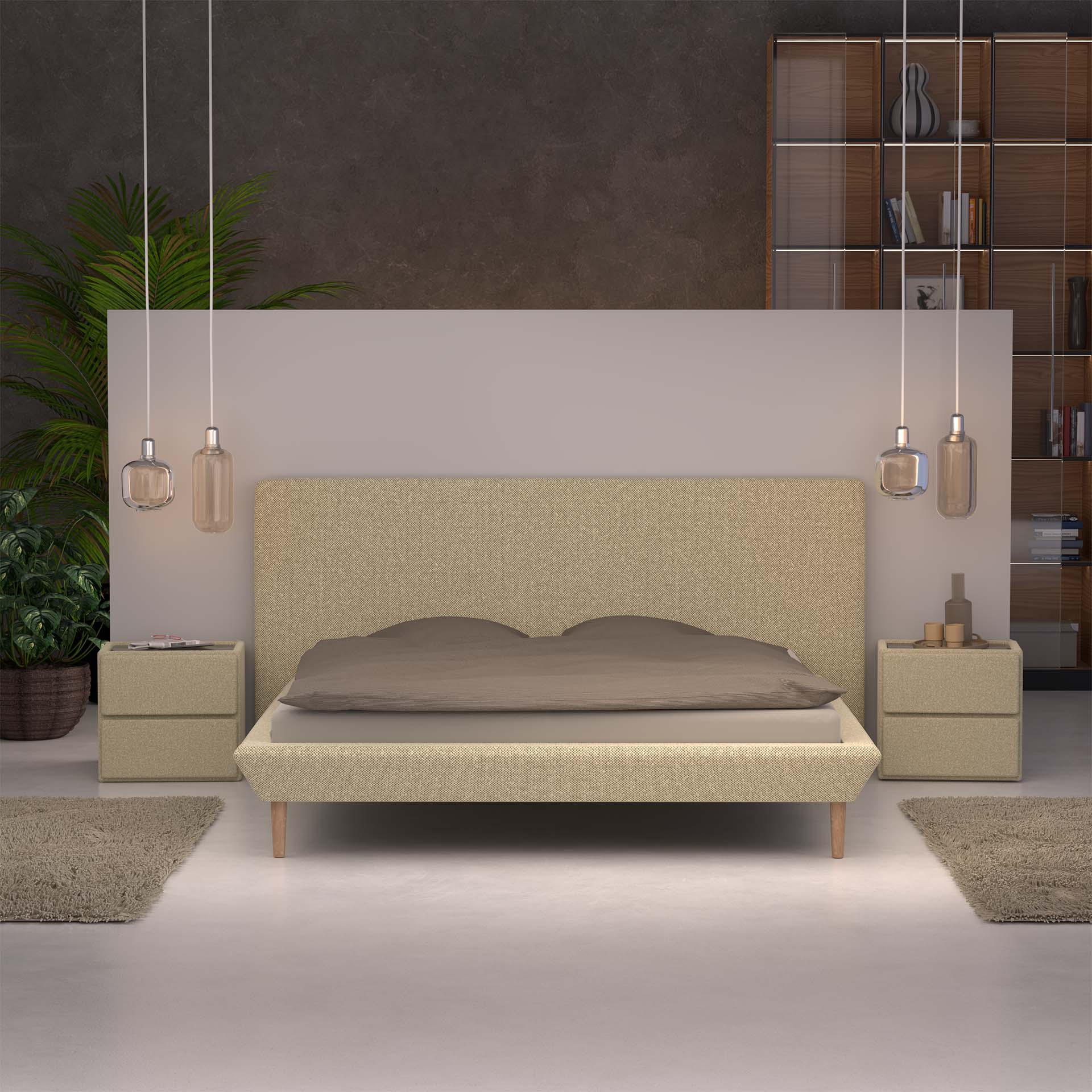 Harson Brooklyn upholstered bed