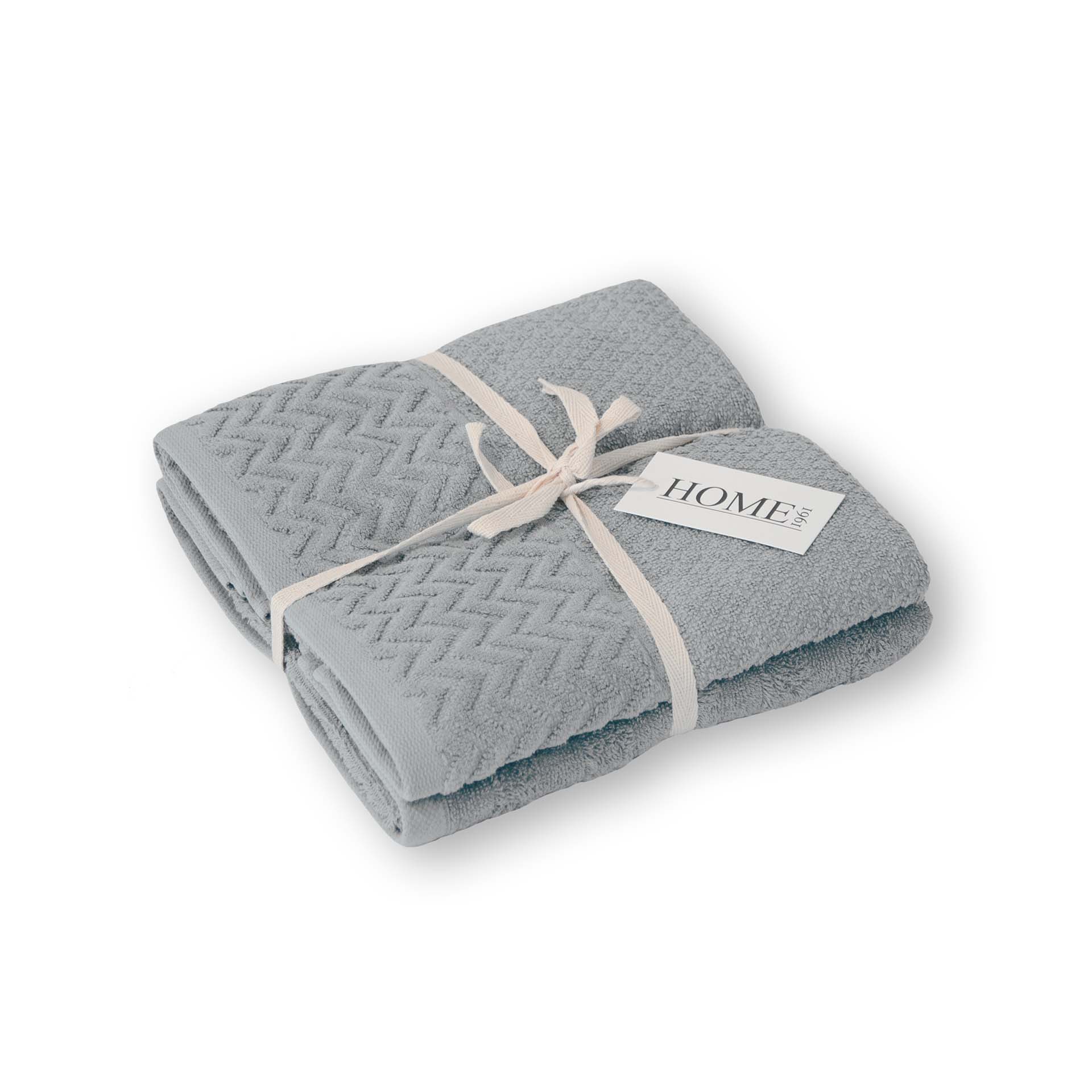 Frottéwäsche Set 2 Handtücher 50x90 cm Ranura und Spectre