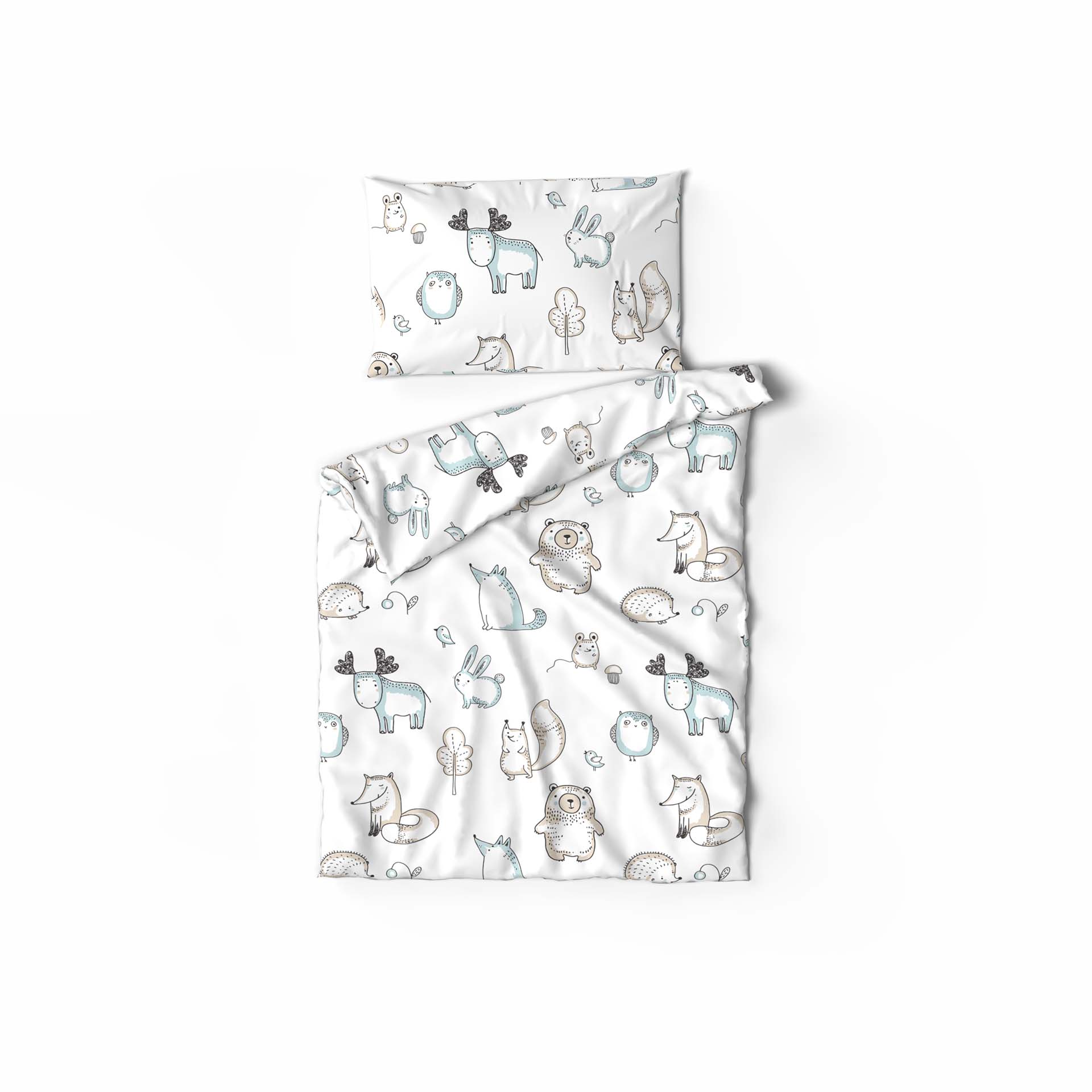Lotus Bettwäsche Kinder Forest animals