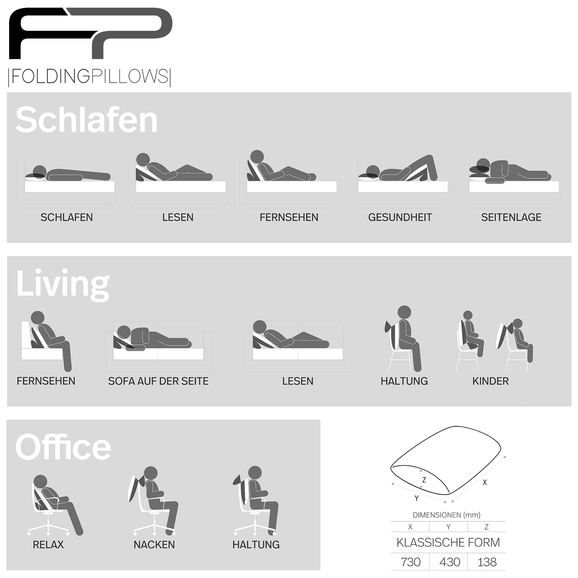 Lotus Folding Pillow Lotus Folding Pillow