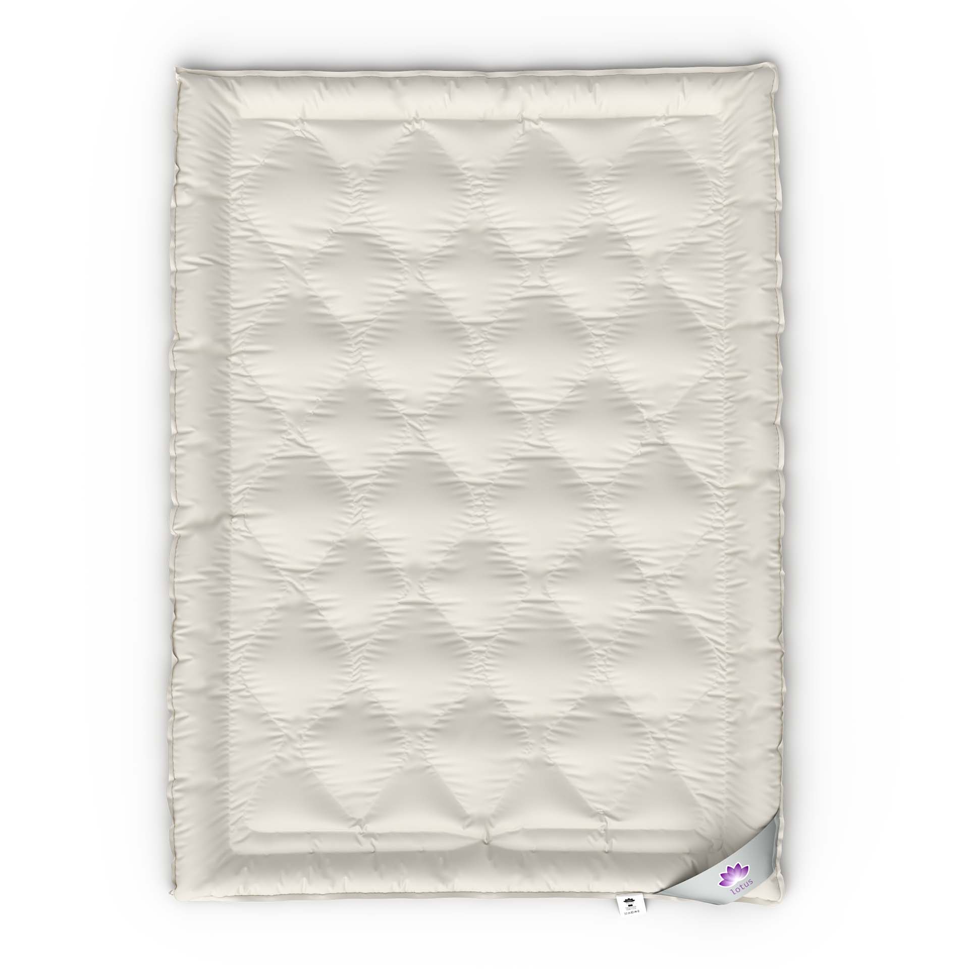 Lotus pure new wool duvet schafschurwolldecke