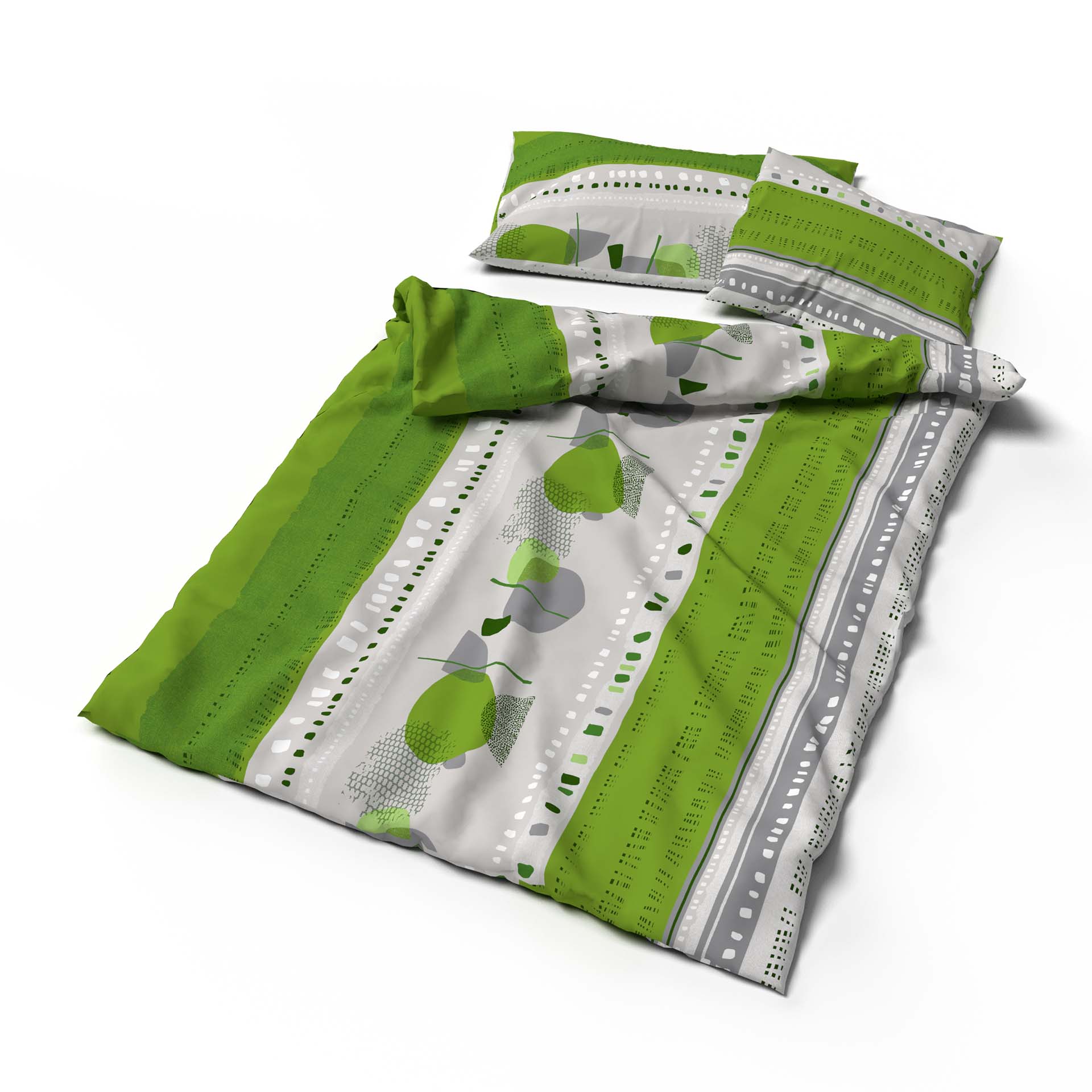 Lotus bed linen Bamboo Tulani green