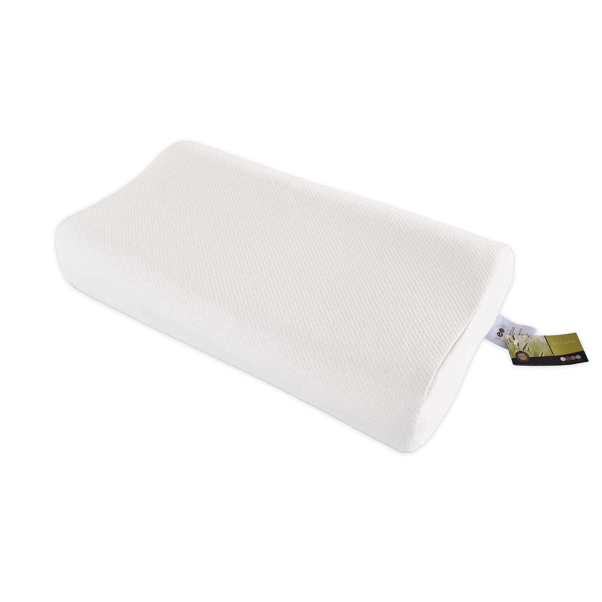 Oreiller cervical réglable Erzstef en latex naturel