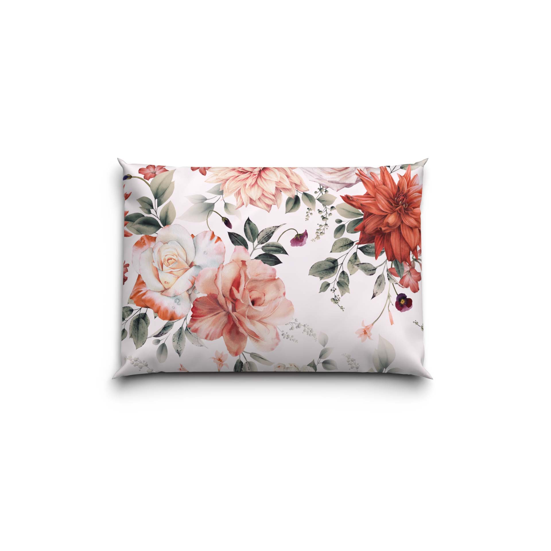 Lotus bed linen Satin Création Viliana