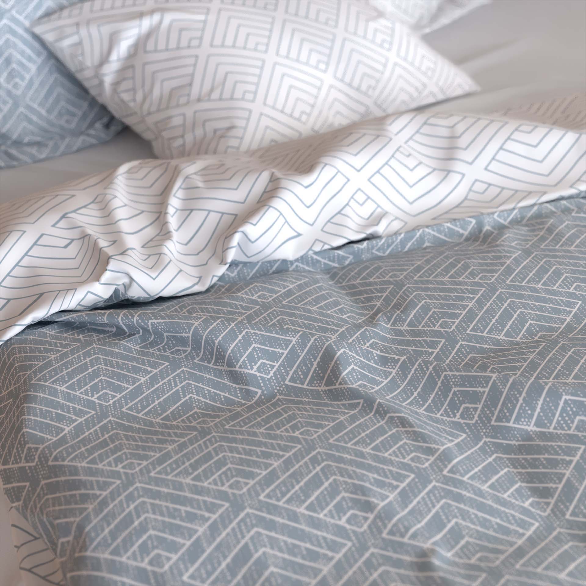 Lotus Création  linge de lit satin Lorin