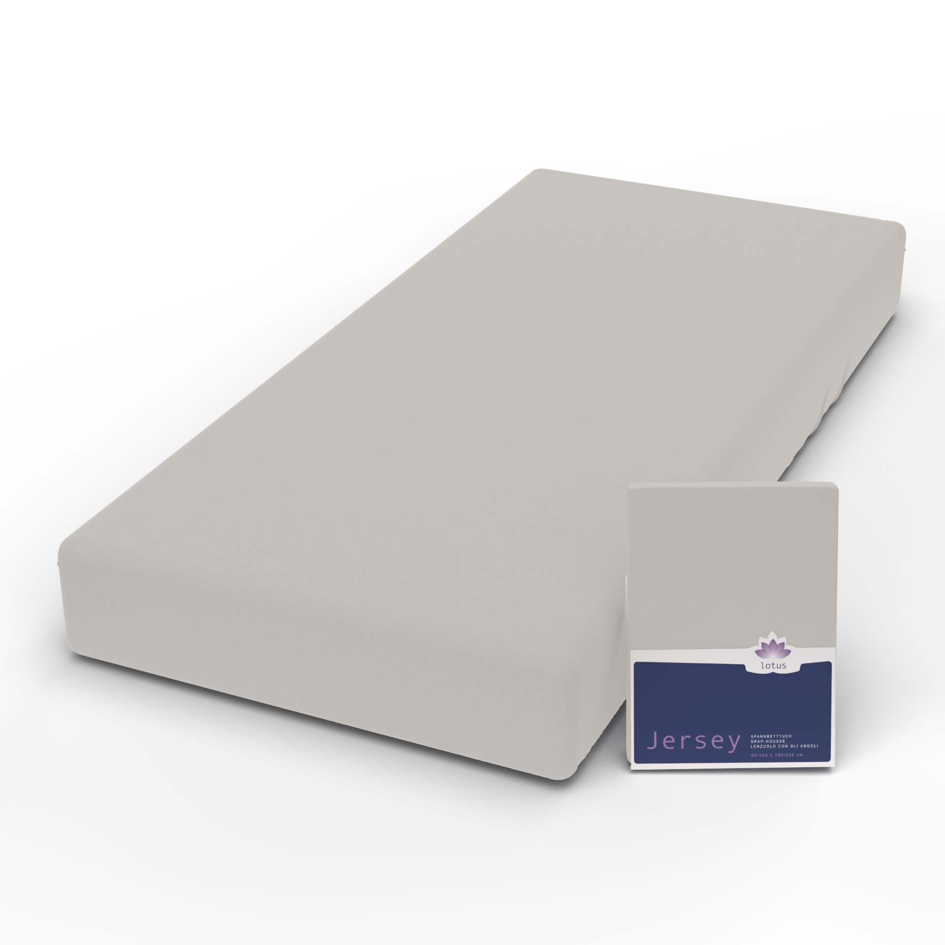 Lotus Jersey fitted sheet Comfort
