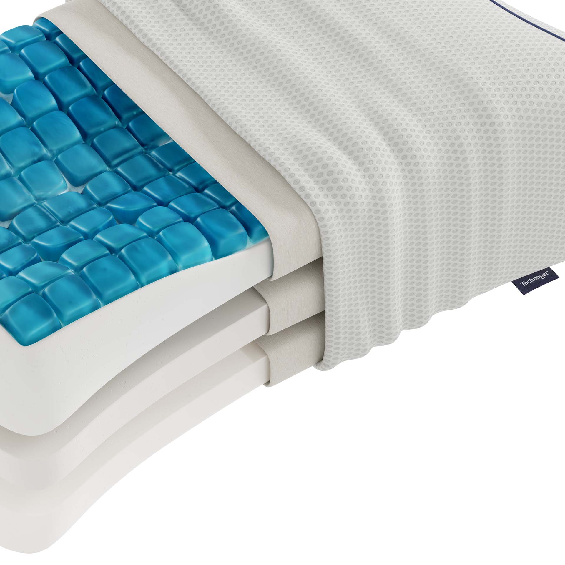 Technogel pillow Adjustable Anatomic Curve