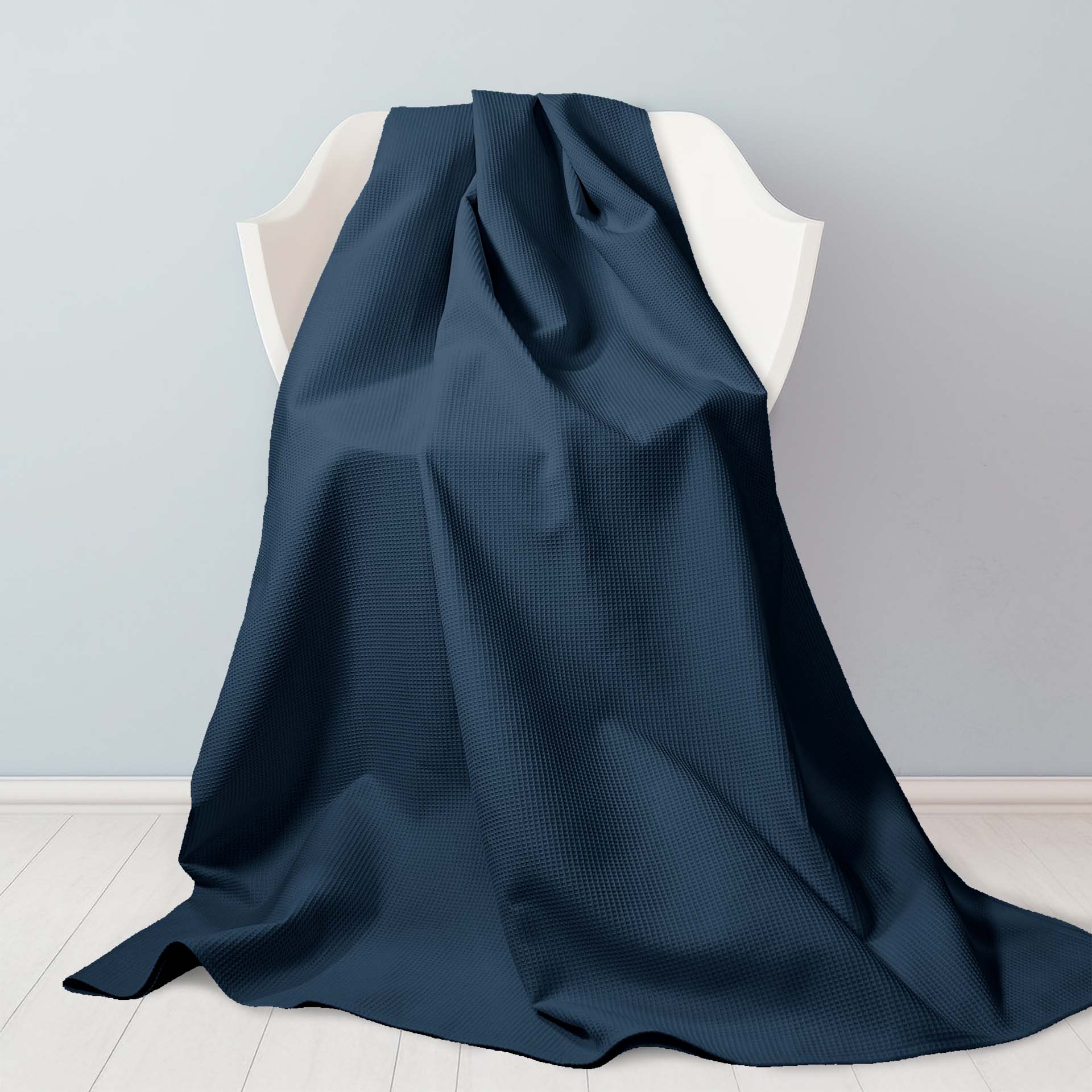 Lotus Sommerdecke aus Waffelpiqué