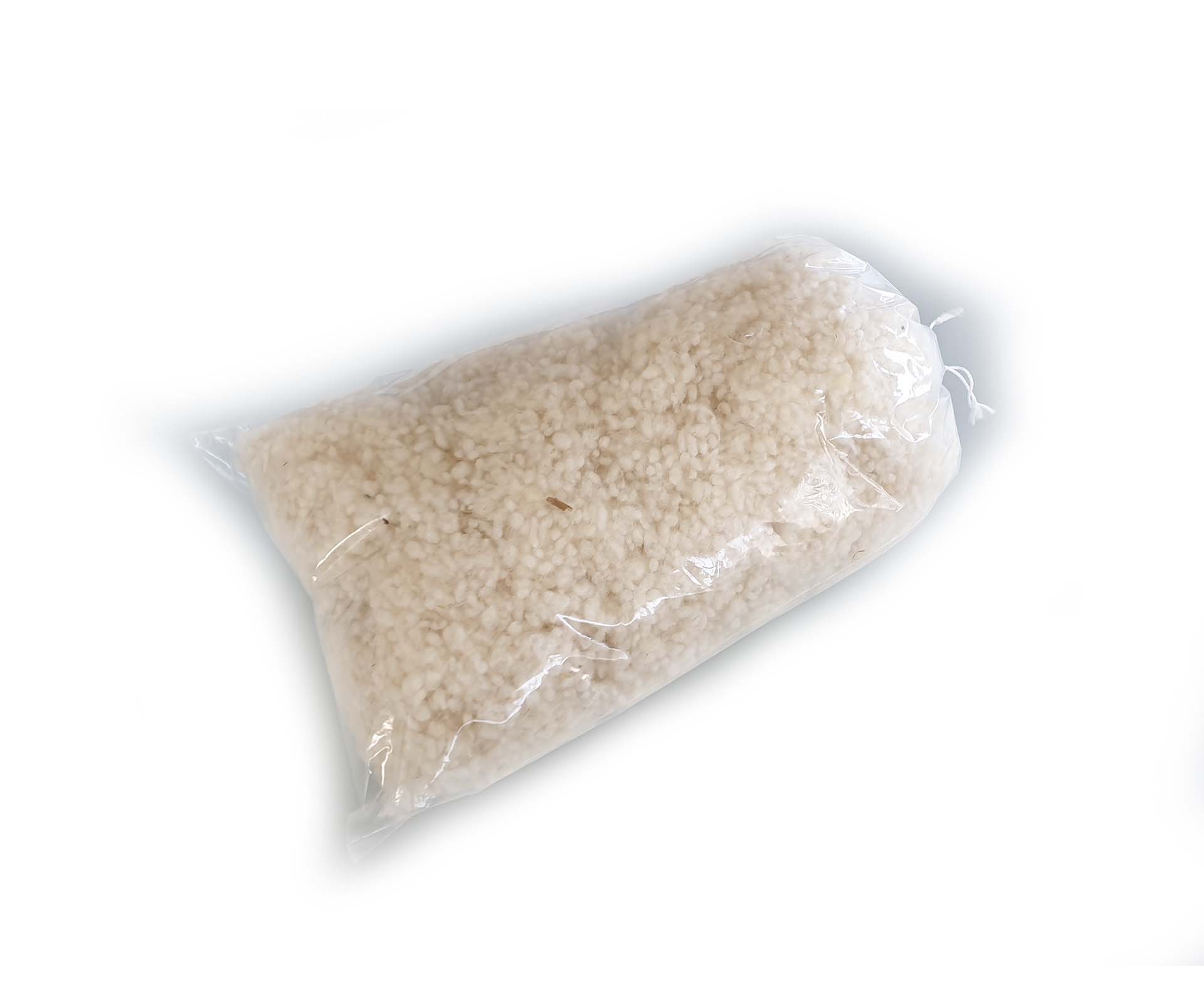 Erzstef virgin sheep's wool ball refill bag Merino virgin sheep's wool balls Erzstef virgin sheep's wool ball refill bag Merino virgin sheep's wool balls