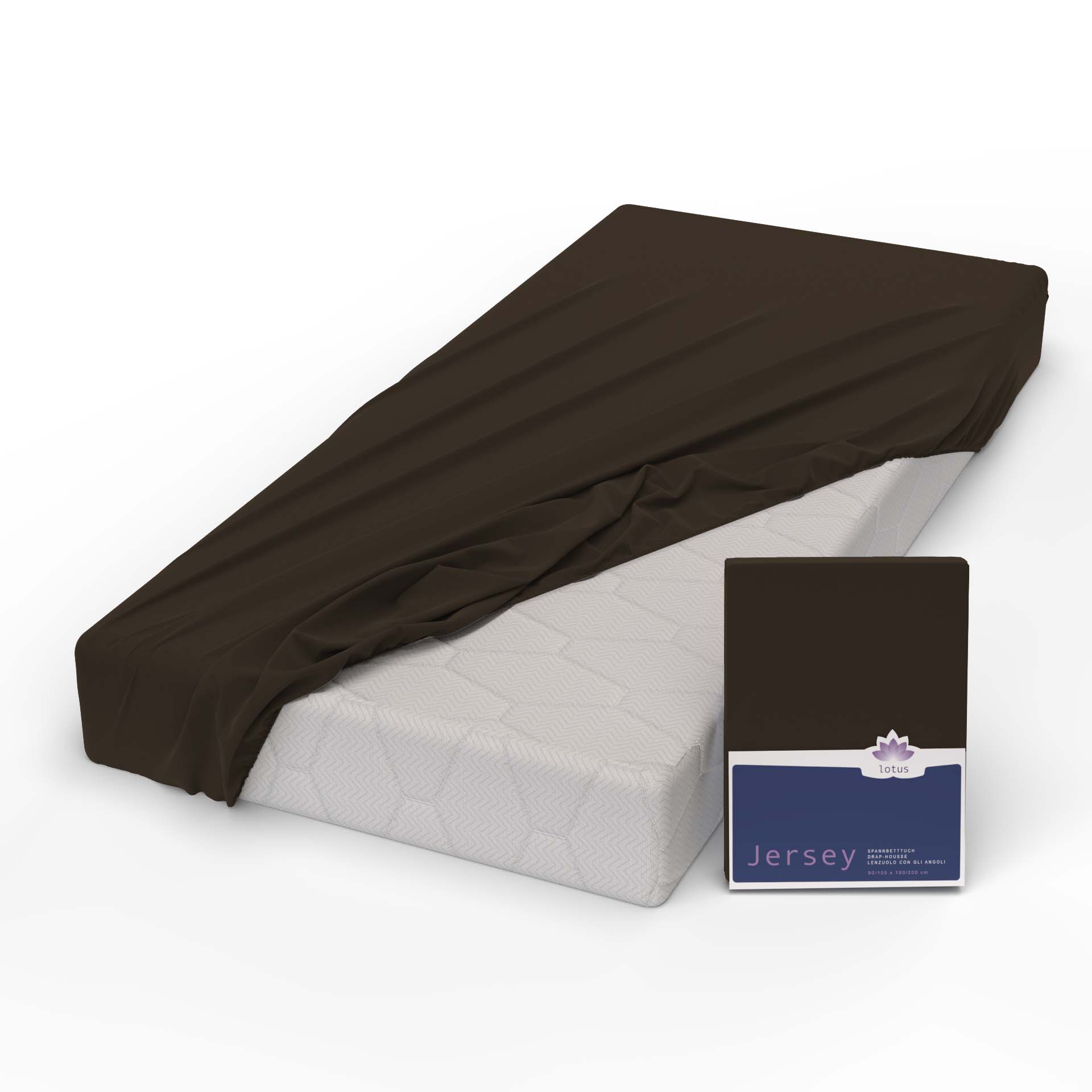 Lotus Jersey fitted sheet Comfort