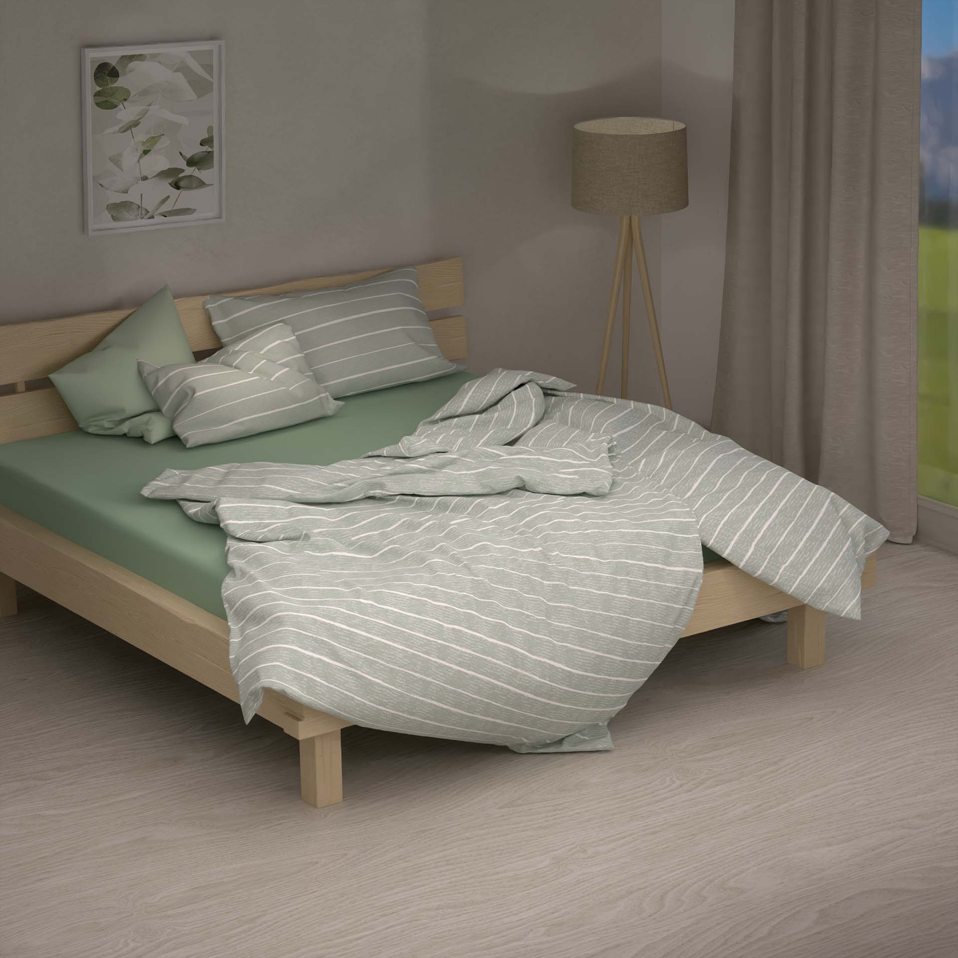 Lotus linge de lit renforcé Mariano