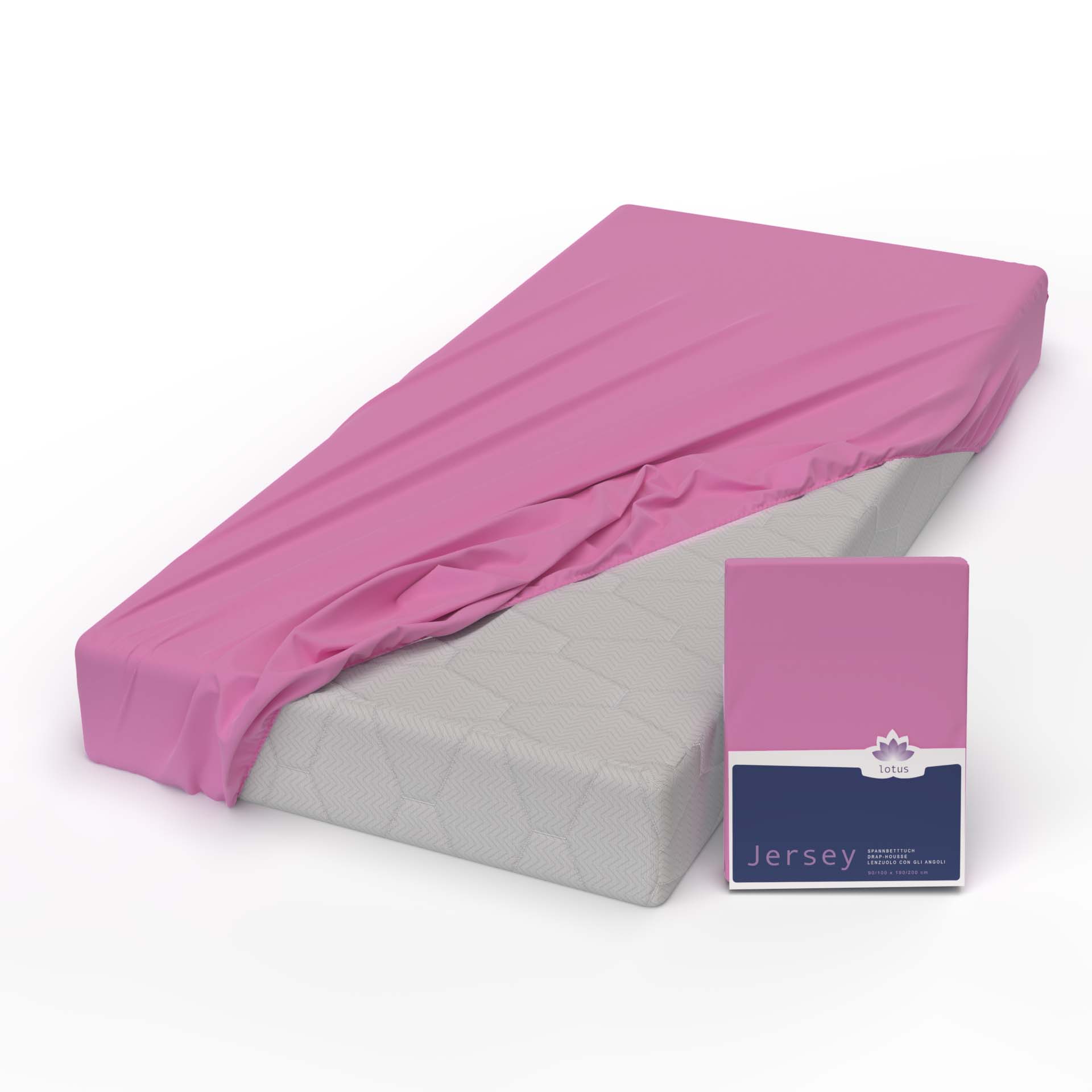 Lotus Jersey fitted sheet Comfort