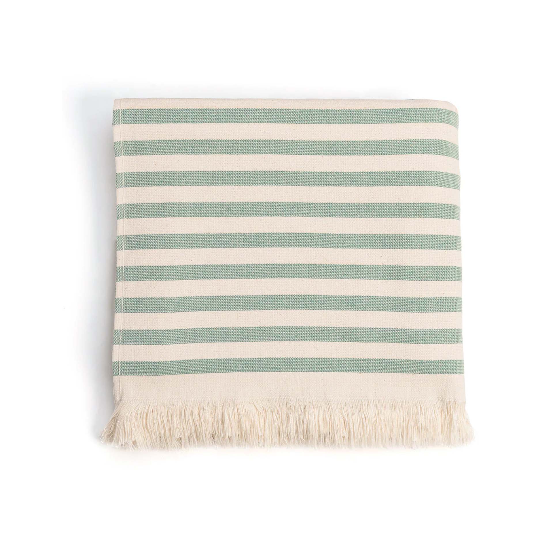 Torres Novas beach towel Barra green Dekoration für Zuhause, Kissen, Decke, Kopfkissen