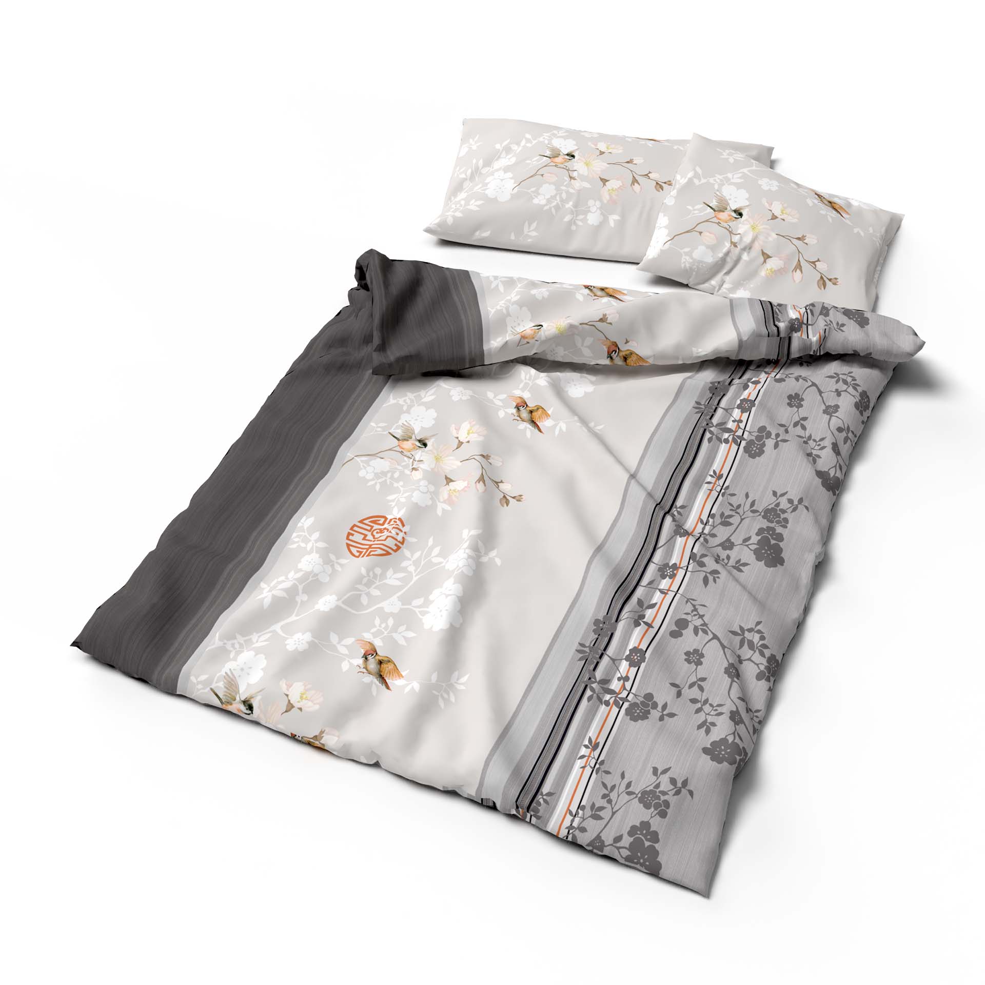 Lotus Bettwäsche Satin Kichiro 