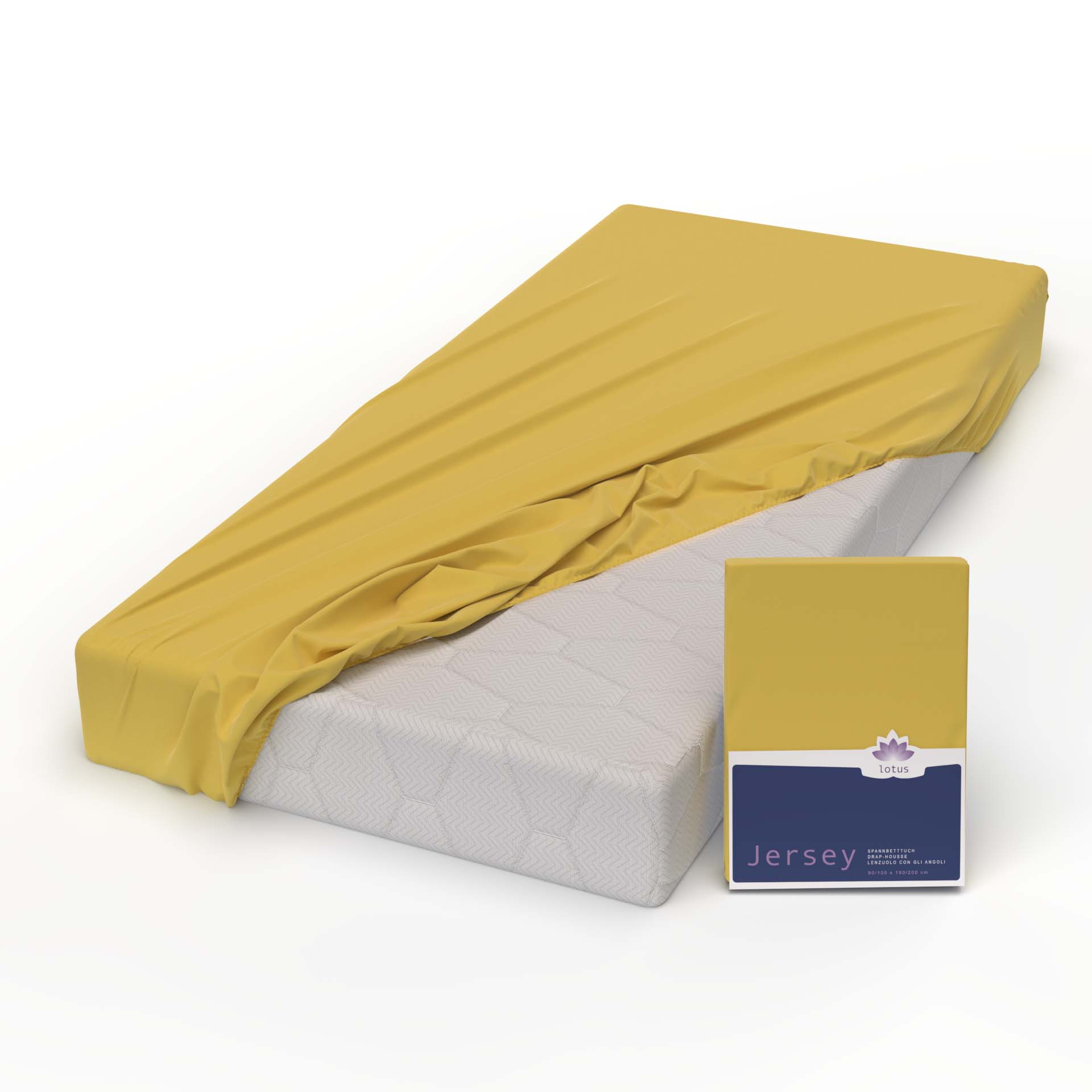 Lotus Jersey fitted sheet Comfort