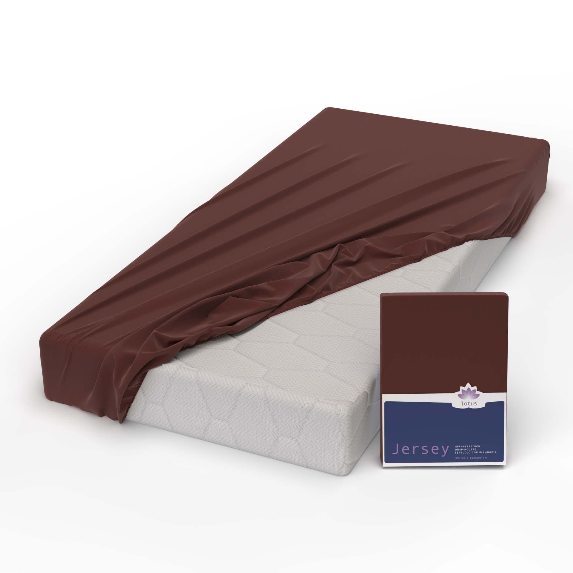 Lotus Jersey fitted sheet Comfort