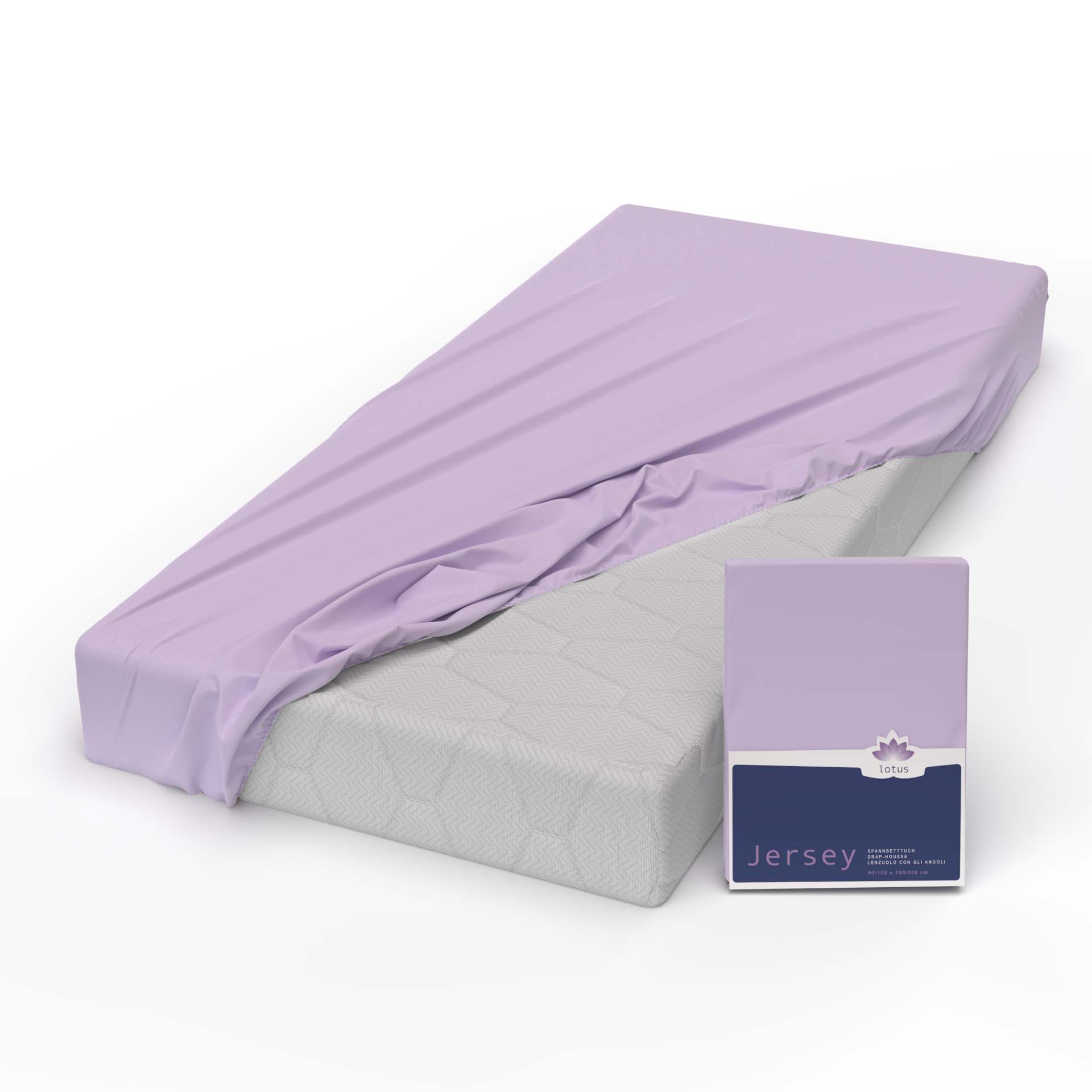 Lotus Jersey fitted sheet Comfort