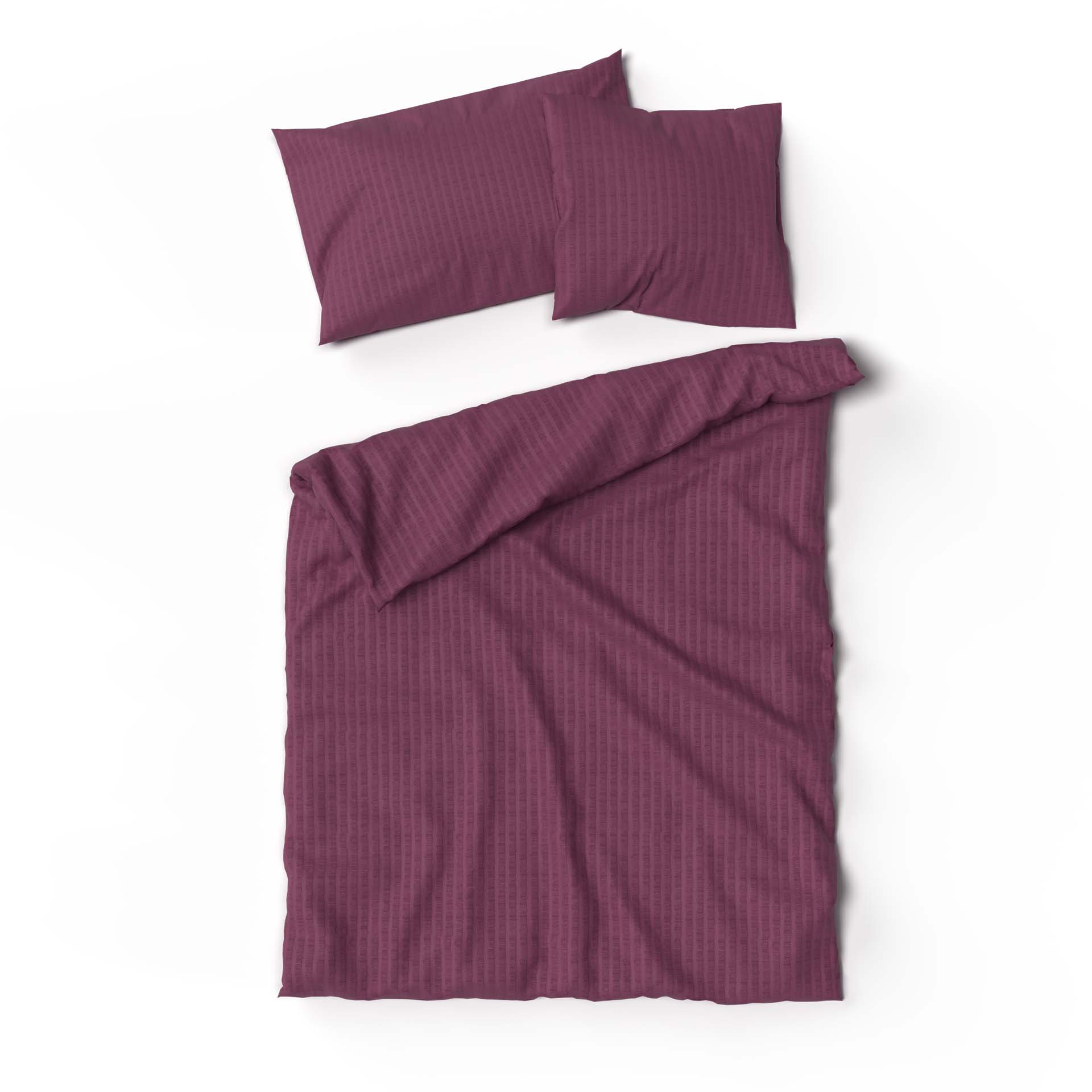 Lotus bed linen Seersucker uni Lotus bed linen Seersucker uni