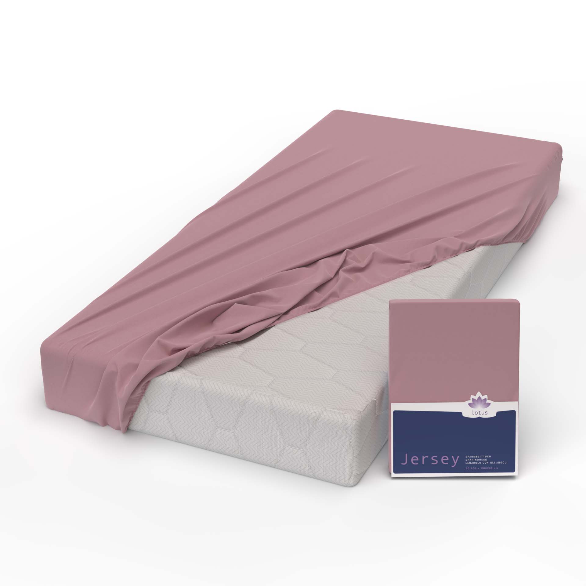 Lotus Jersey fitted sheet Comfort