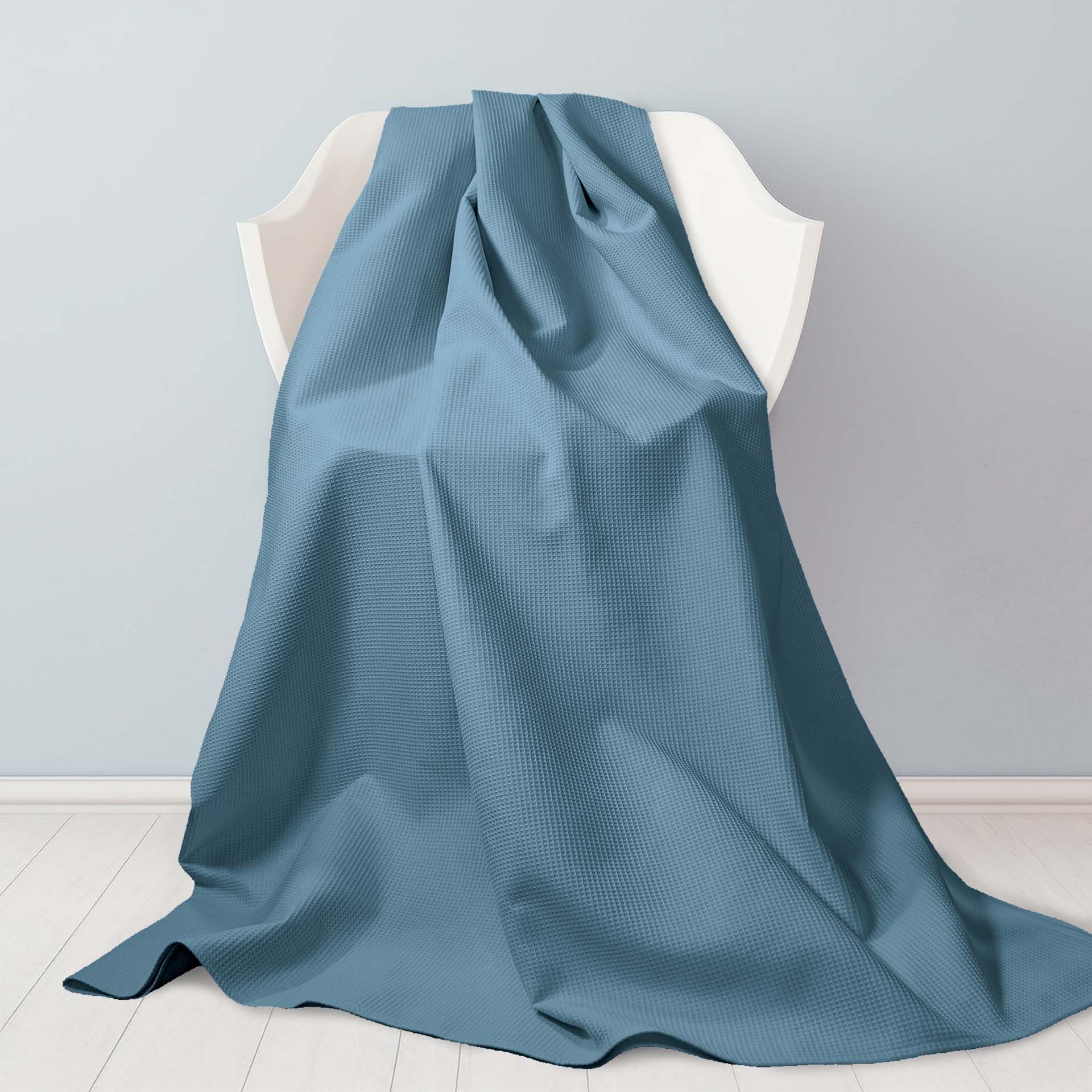 Lotus Sommerdecke aus Waffelpiqué